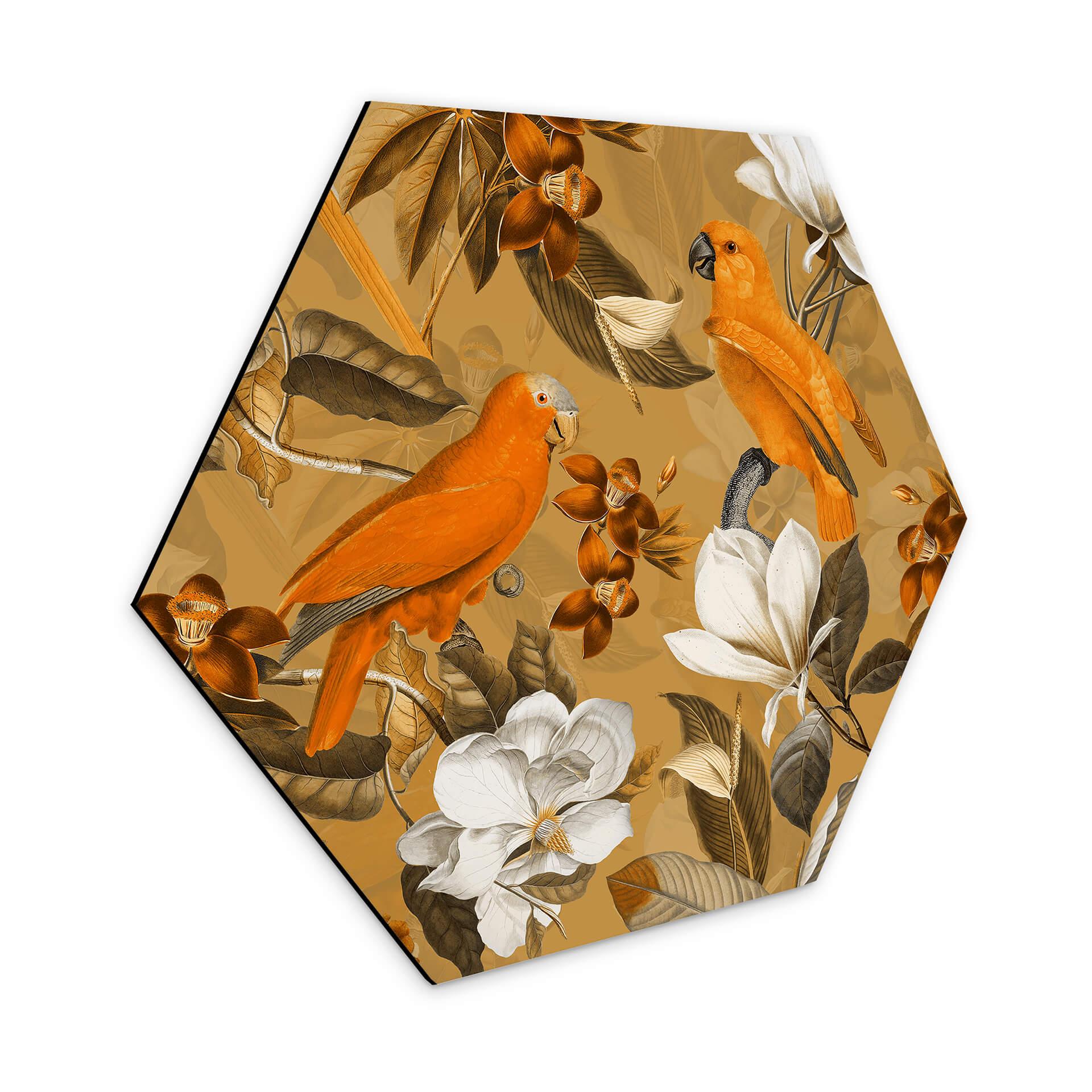 Hexagon - UN Designs - Tropical Ocher