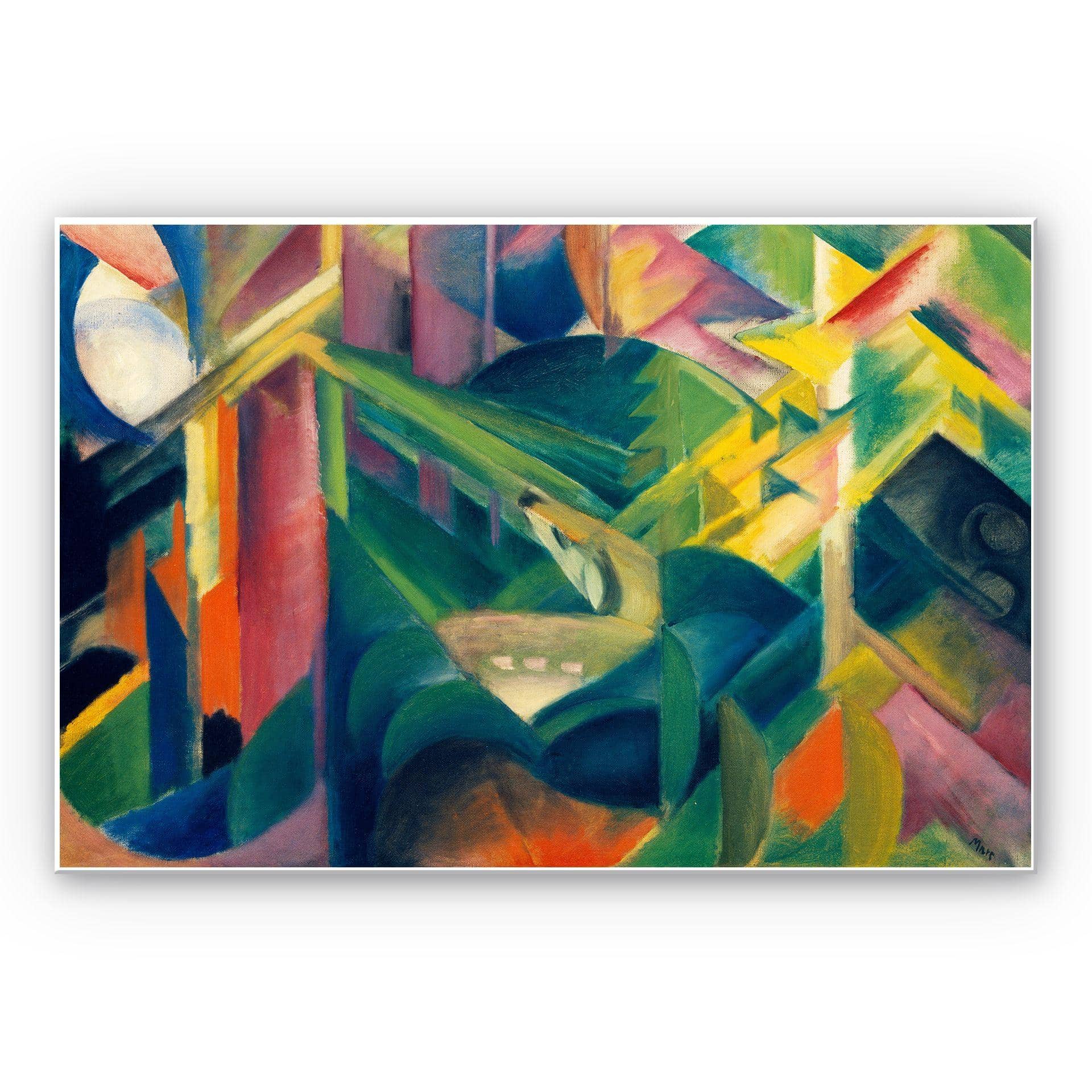 Tableau Forex - Marc - Rêne dans le jardin du monastère