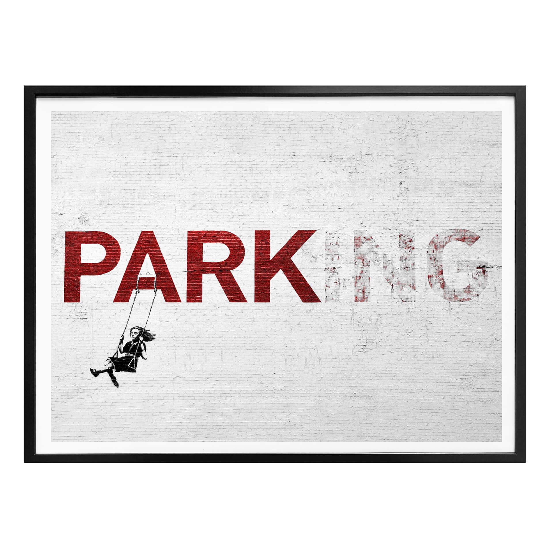 Póster Banksy - Aparcamiento