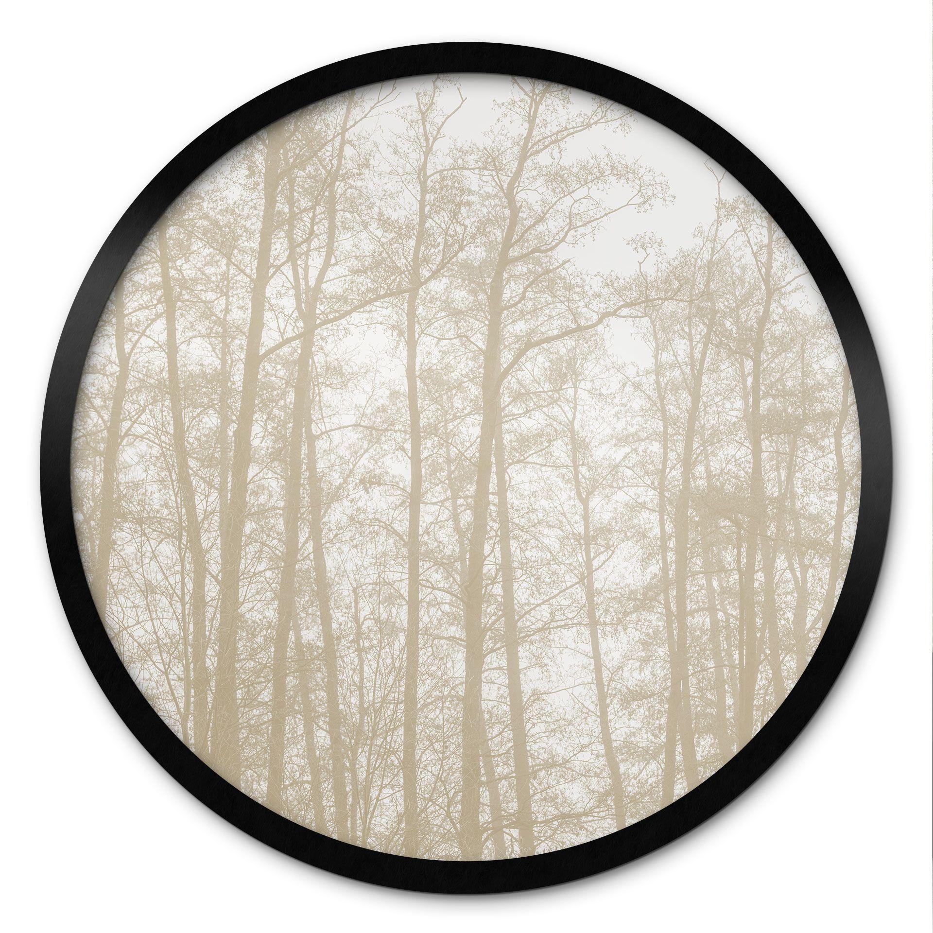 Póster Silent Winter Forest | Póster Bosque para el salón - Böhmer - Redondo