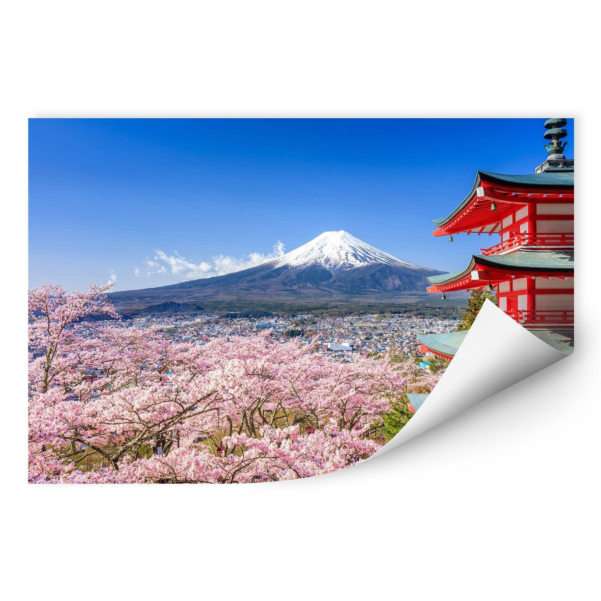 Muurprint Mount Fuji