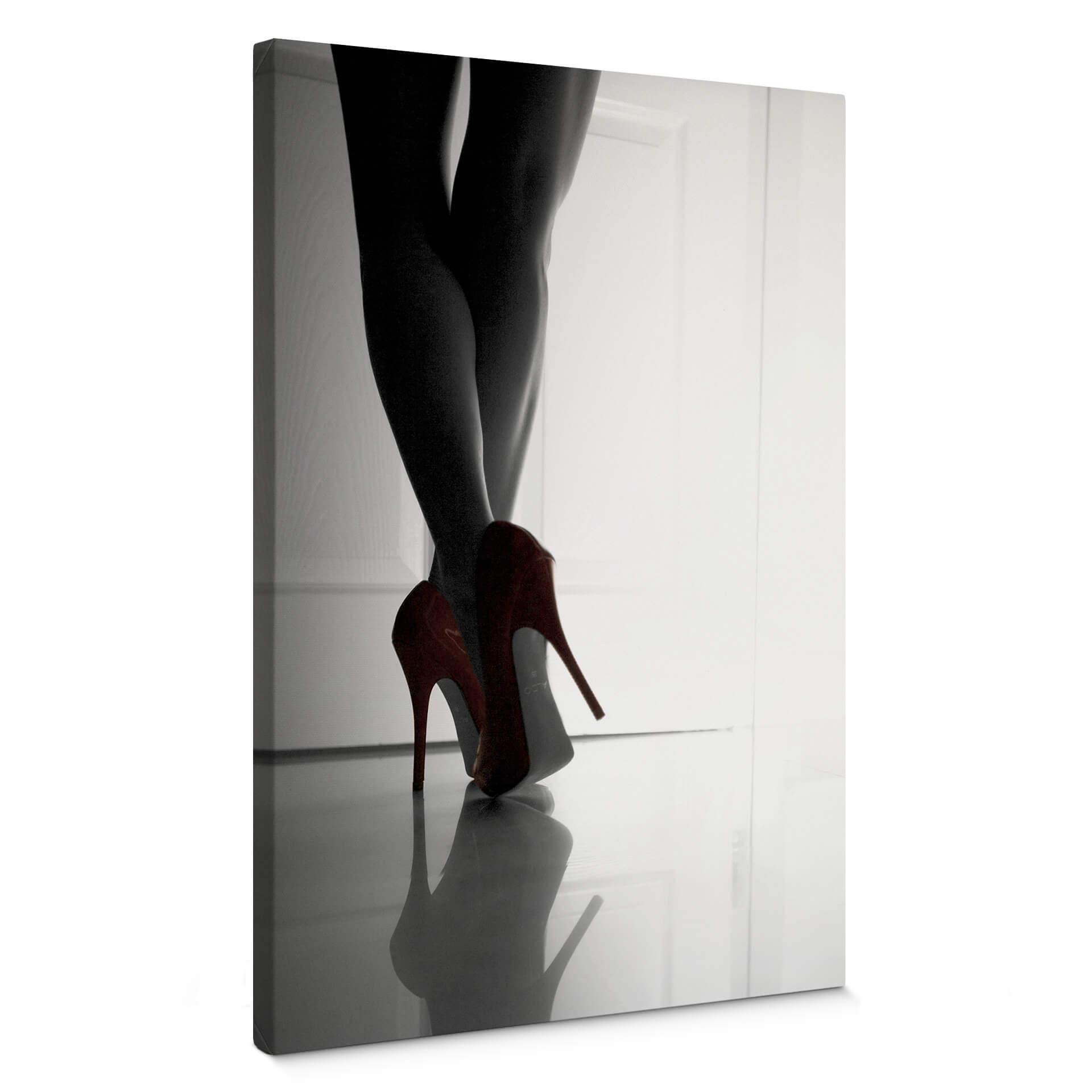 Lienzo Schottstaedt - Tacones rojos