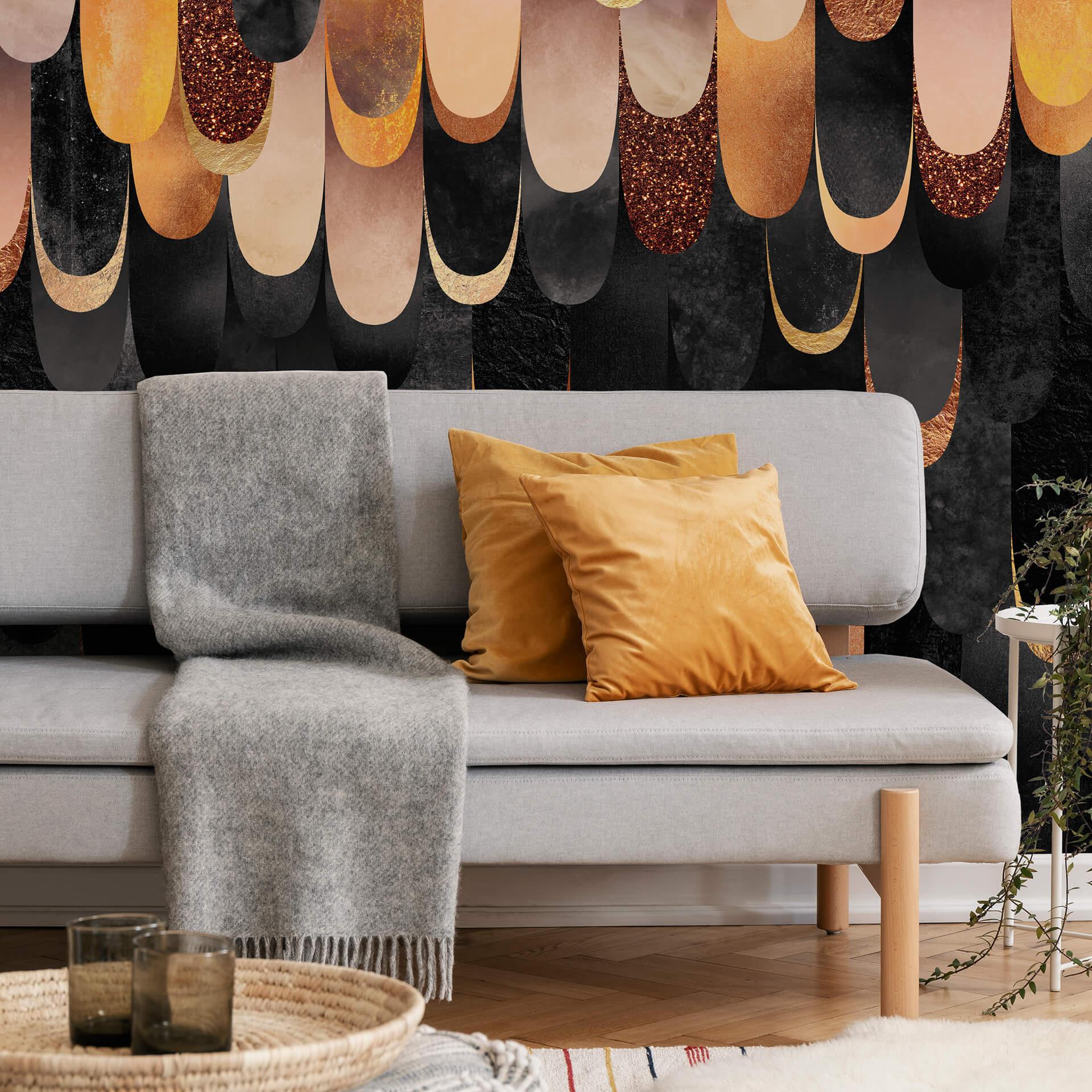 Fototapet - Frederiksson - Copper Feathers