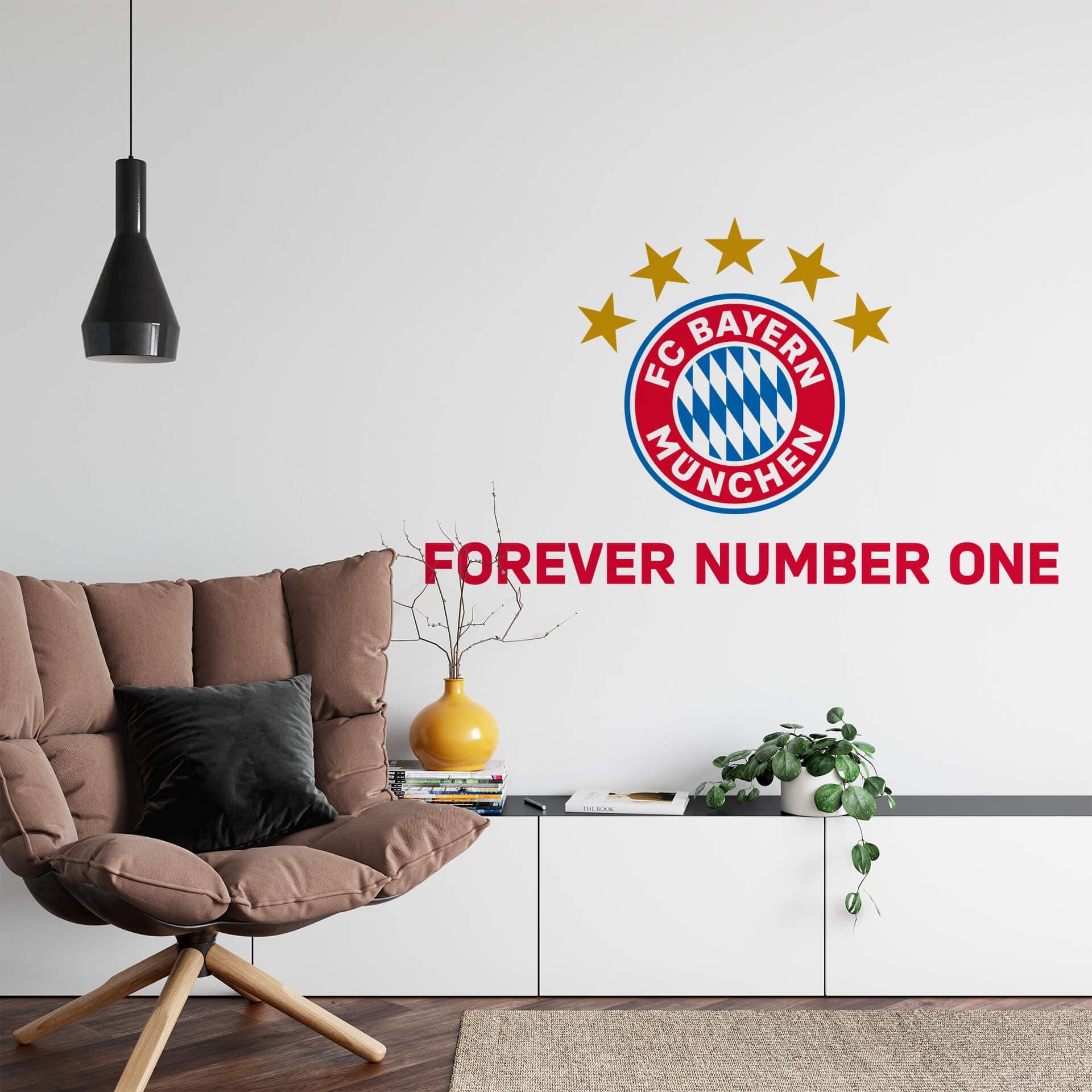 Forever Number One Wallsticker