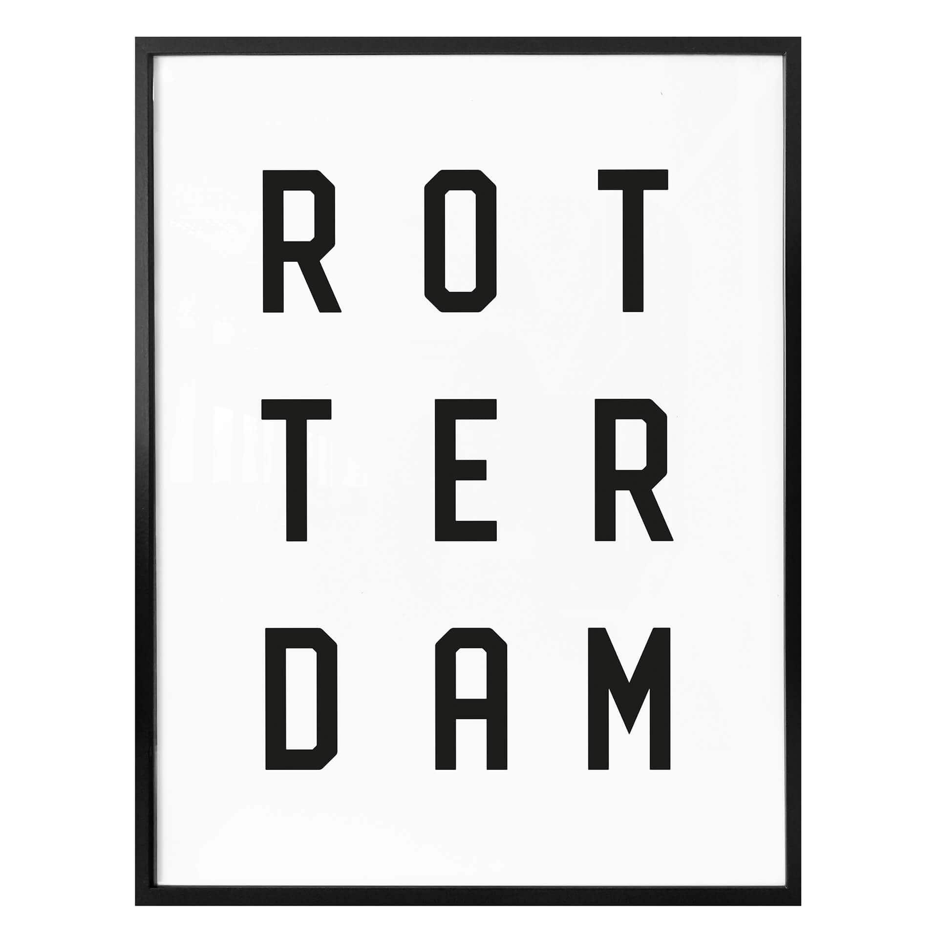Póster - Tipografía Rotterdam