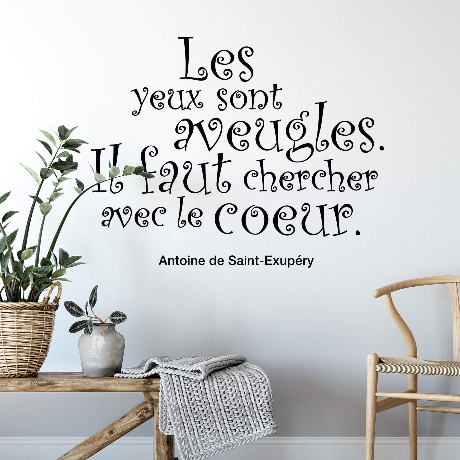 Les yeux sont aveugles..