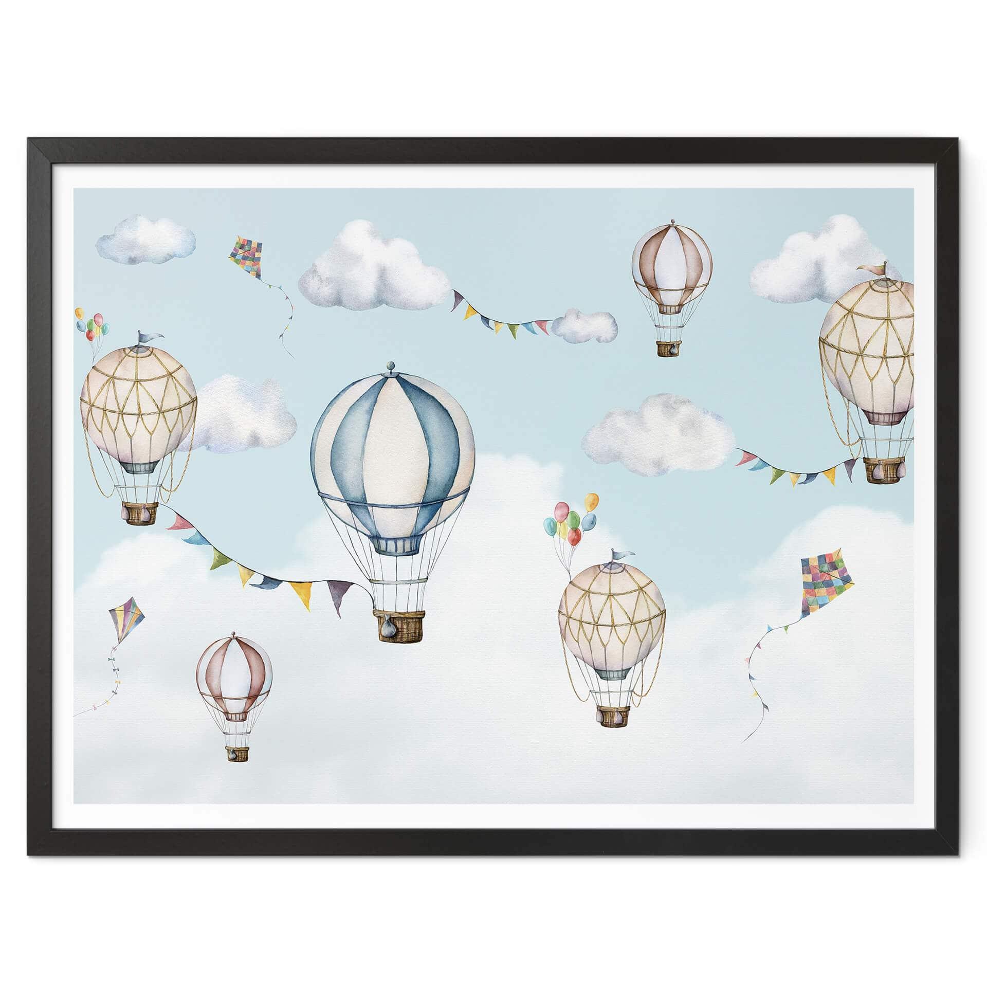 Póster Oliver Robins - Balloon Bonanza