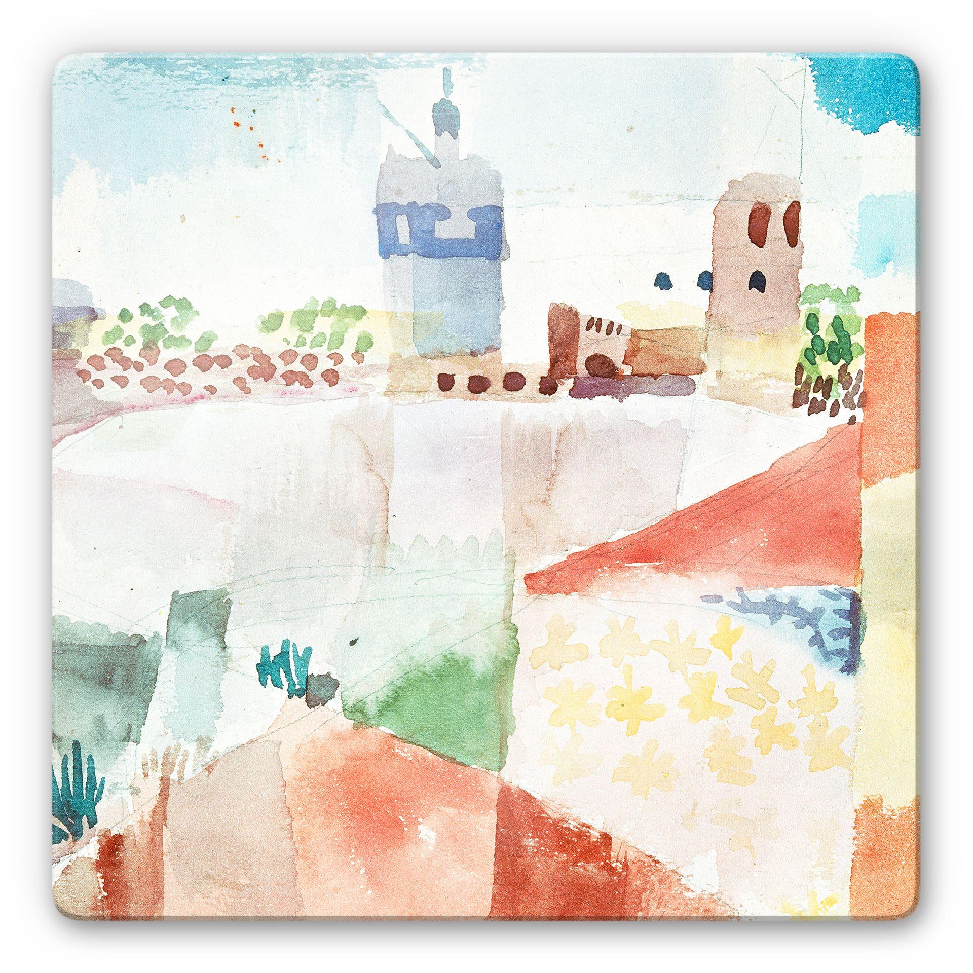 Glasbillede - Klee - Hammamet og dens Moské
