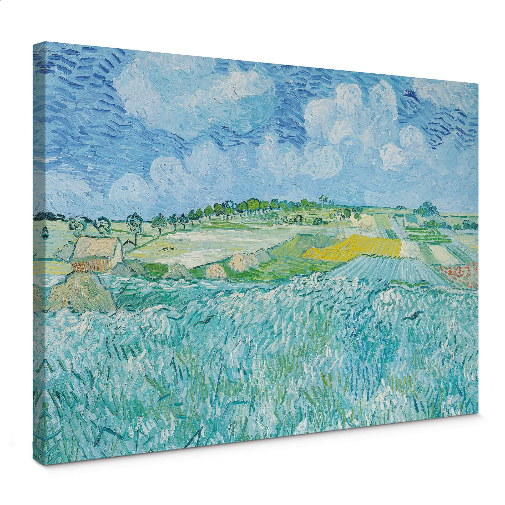 Lienzo van Gogh - La llanura de Auvers