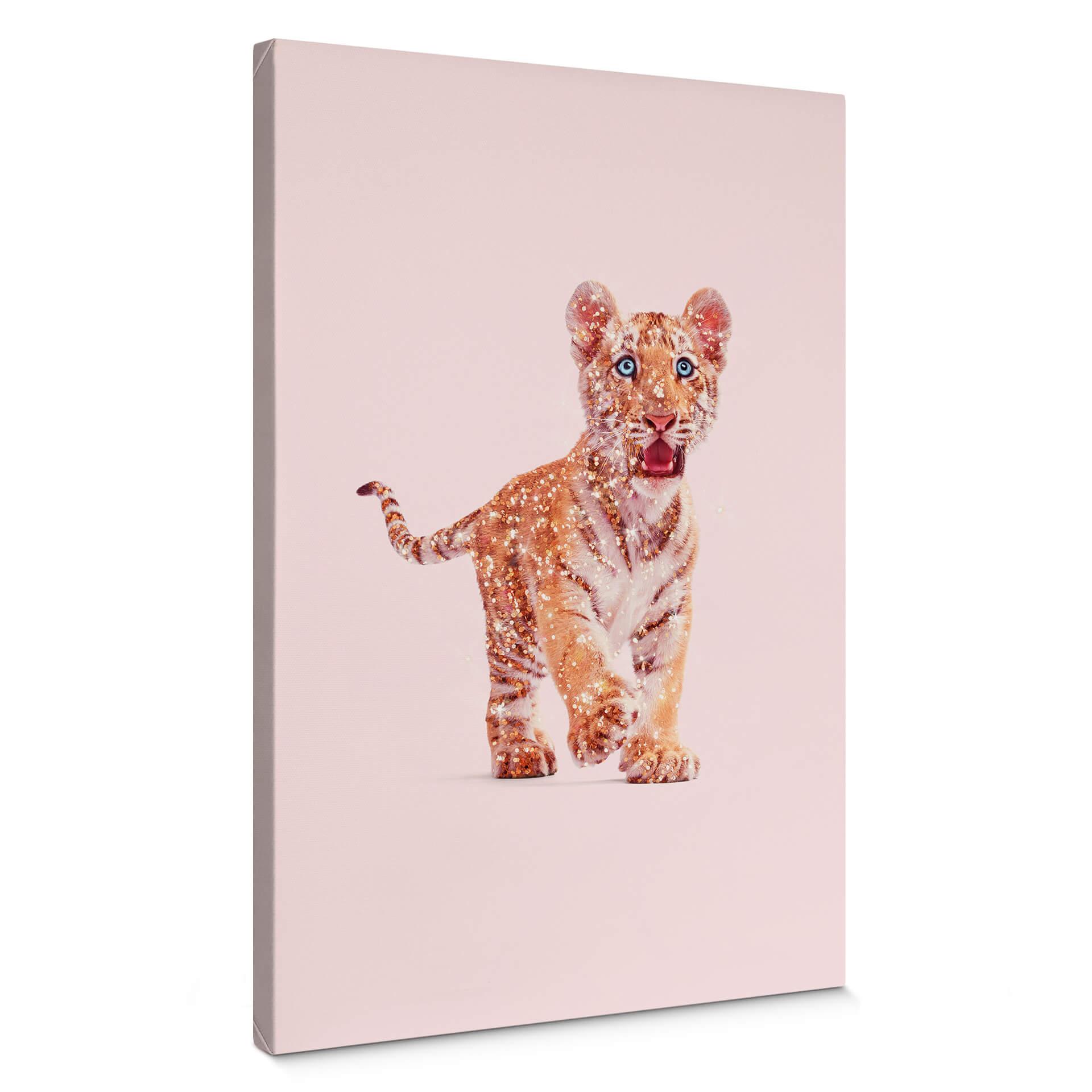 Lienzo Loose - Glitter Tiger