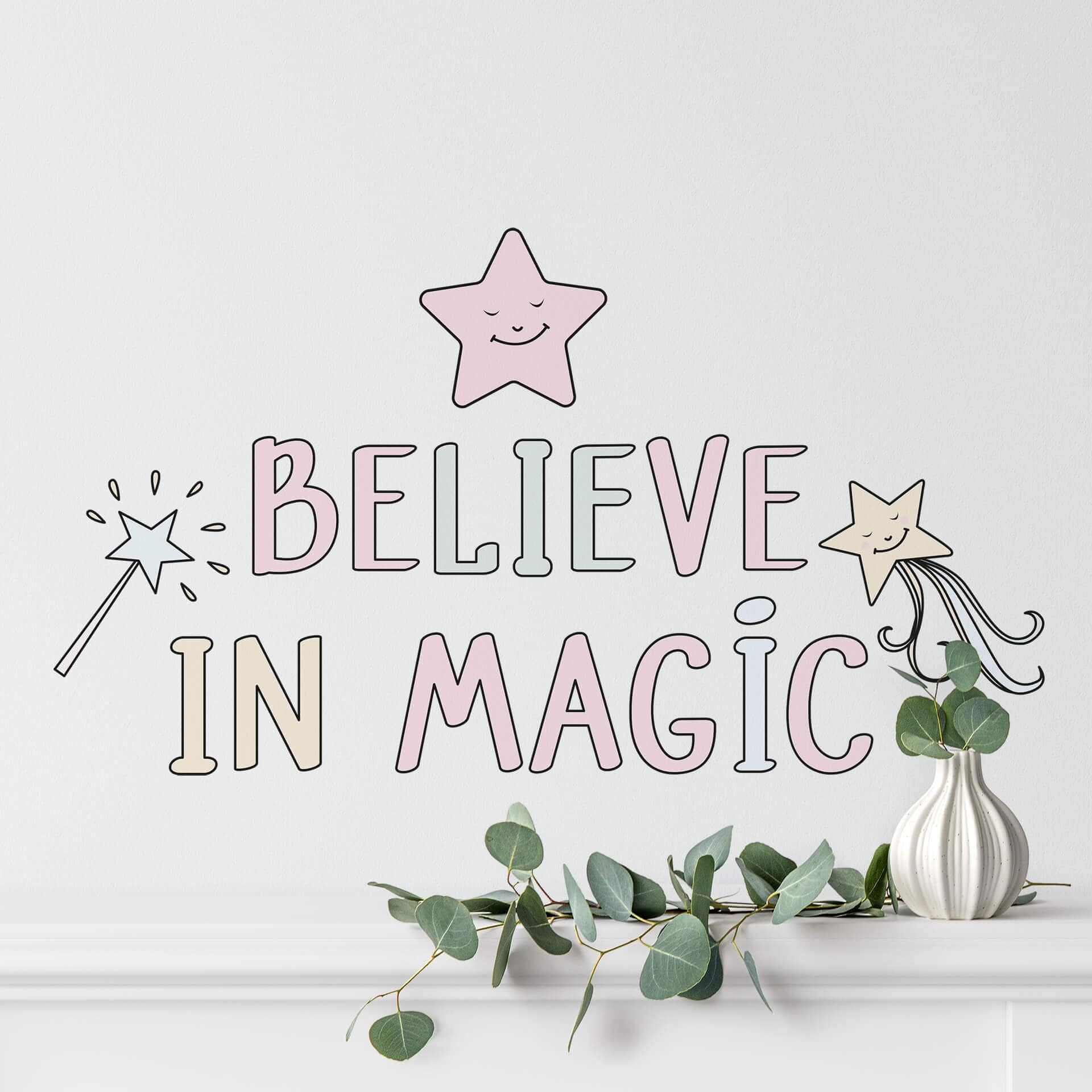 Sticker mural Kvilis - Believe in Magic