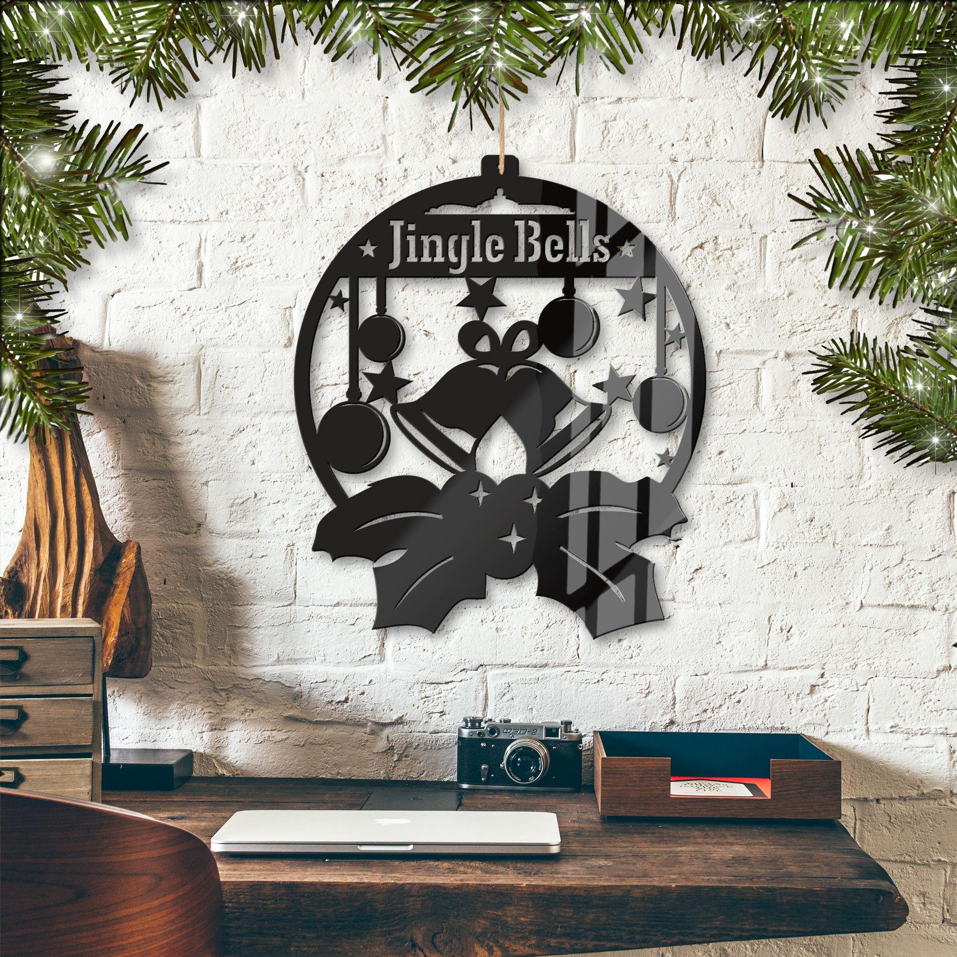 Decoración acrílica Jingle Bells