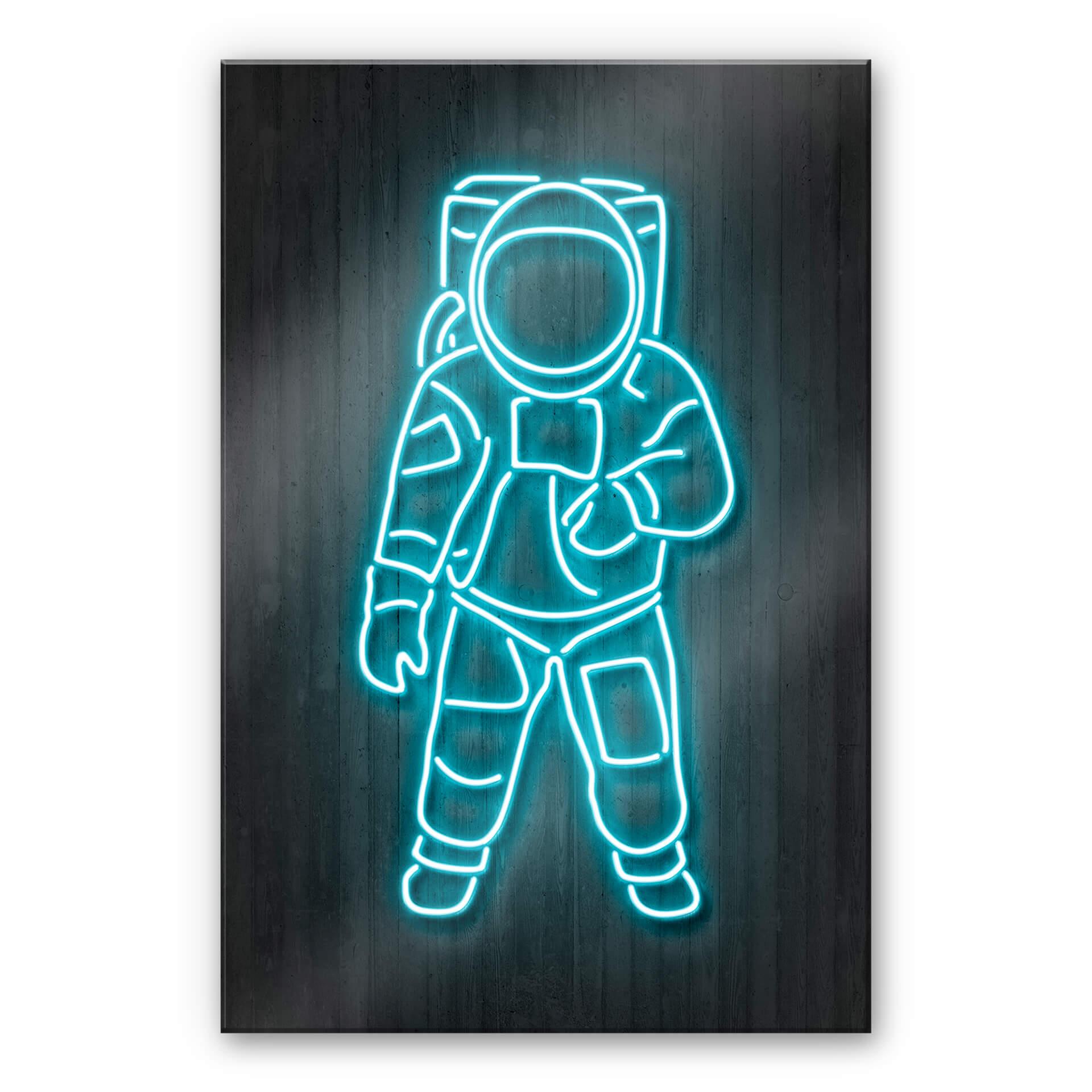 Akrylbillede Mielu - Astronaut