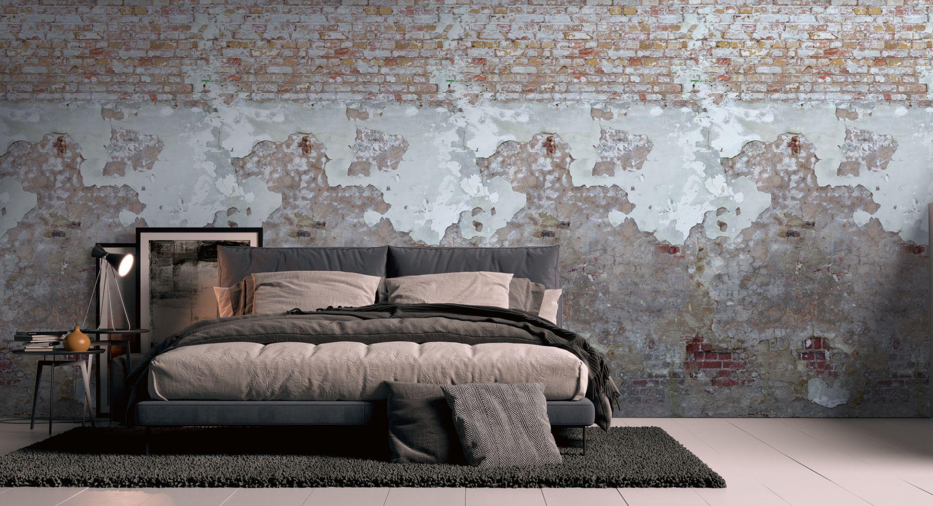 Fotomural de piedra gris beige - Papel pintado tejido-no tejido Livingwalls industriales - mate y liso
