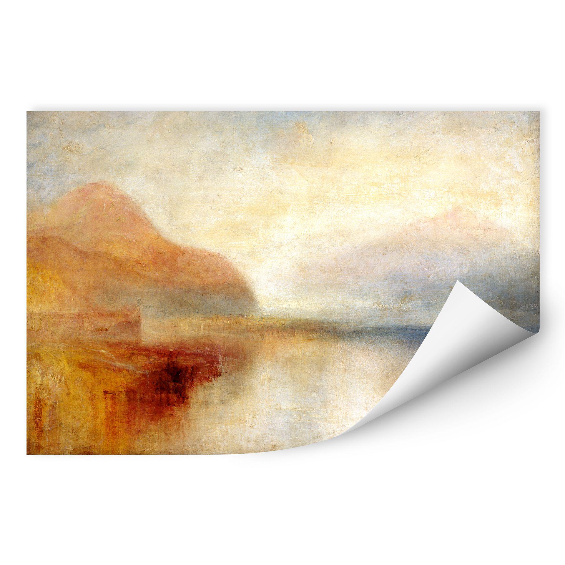 Zelfklevende Poster  Turner - Mountains