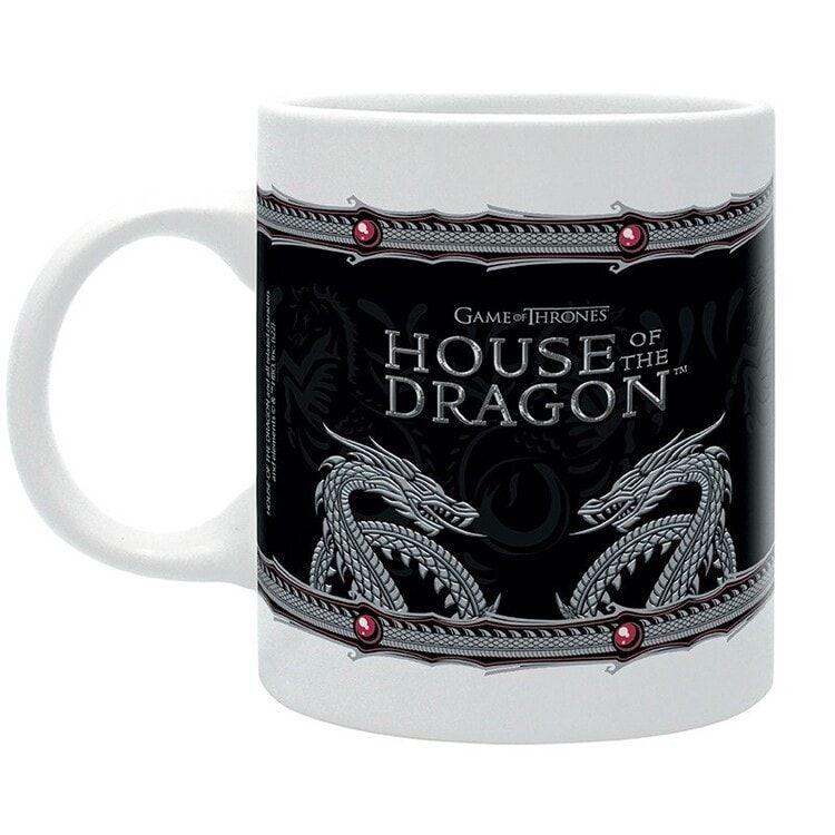 Krus, keramikkrus House of Dragon - Silver Dragon