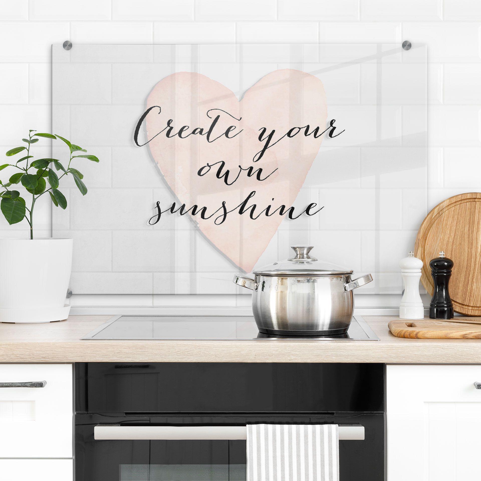 Stænkplade - Confetti & Cream - Create your own sunshine