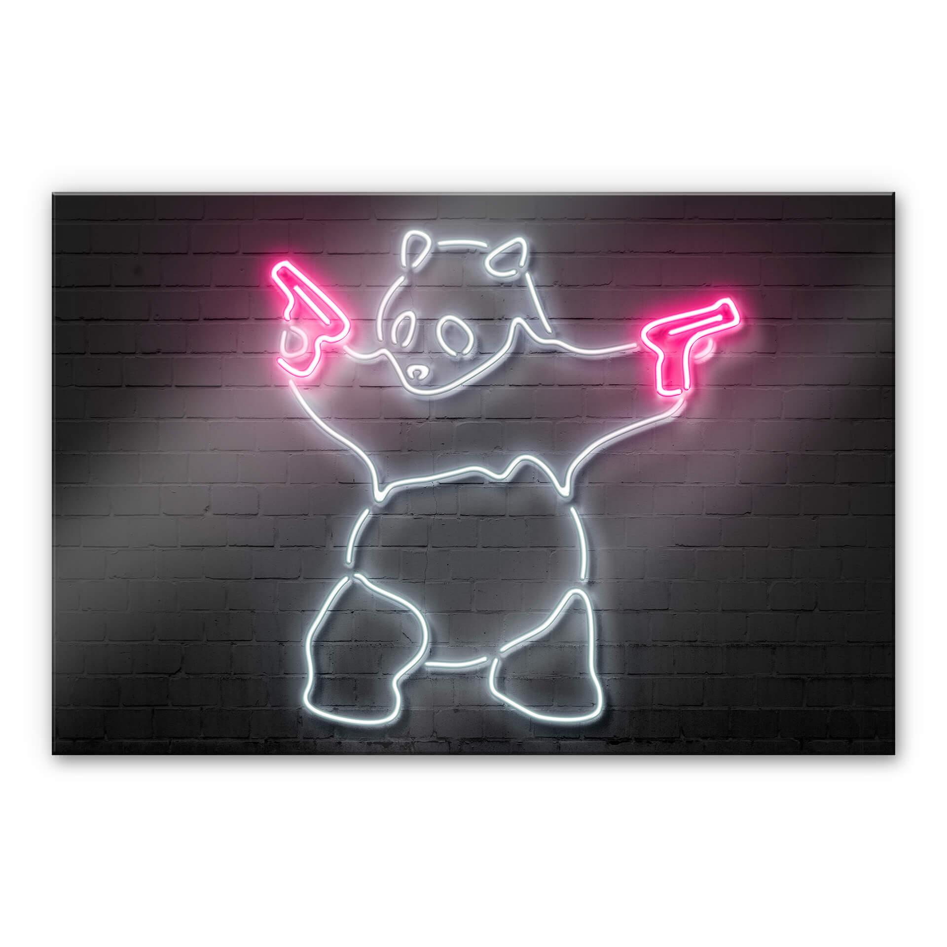 Akrylbillede Mielu - Panda