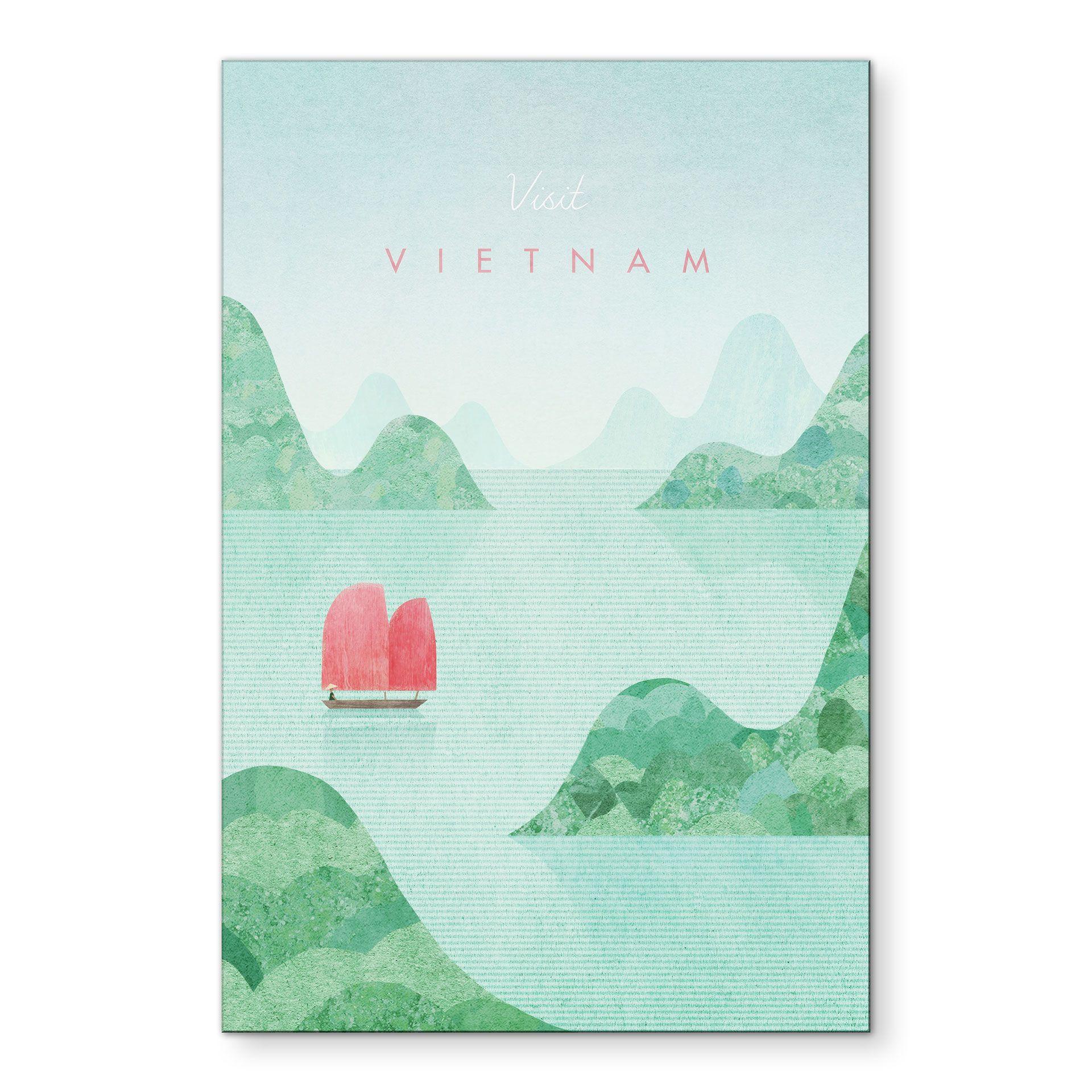 Billede Halong-bugten på Vietnam-rejser - Rivers - Alu-Dibond