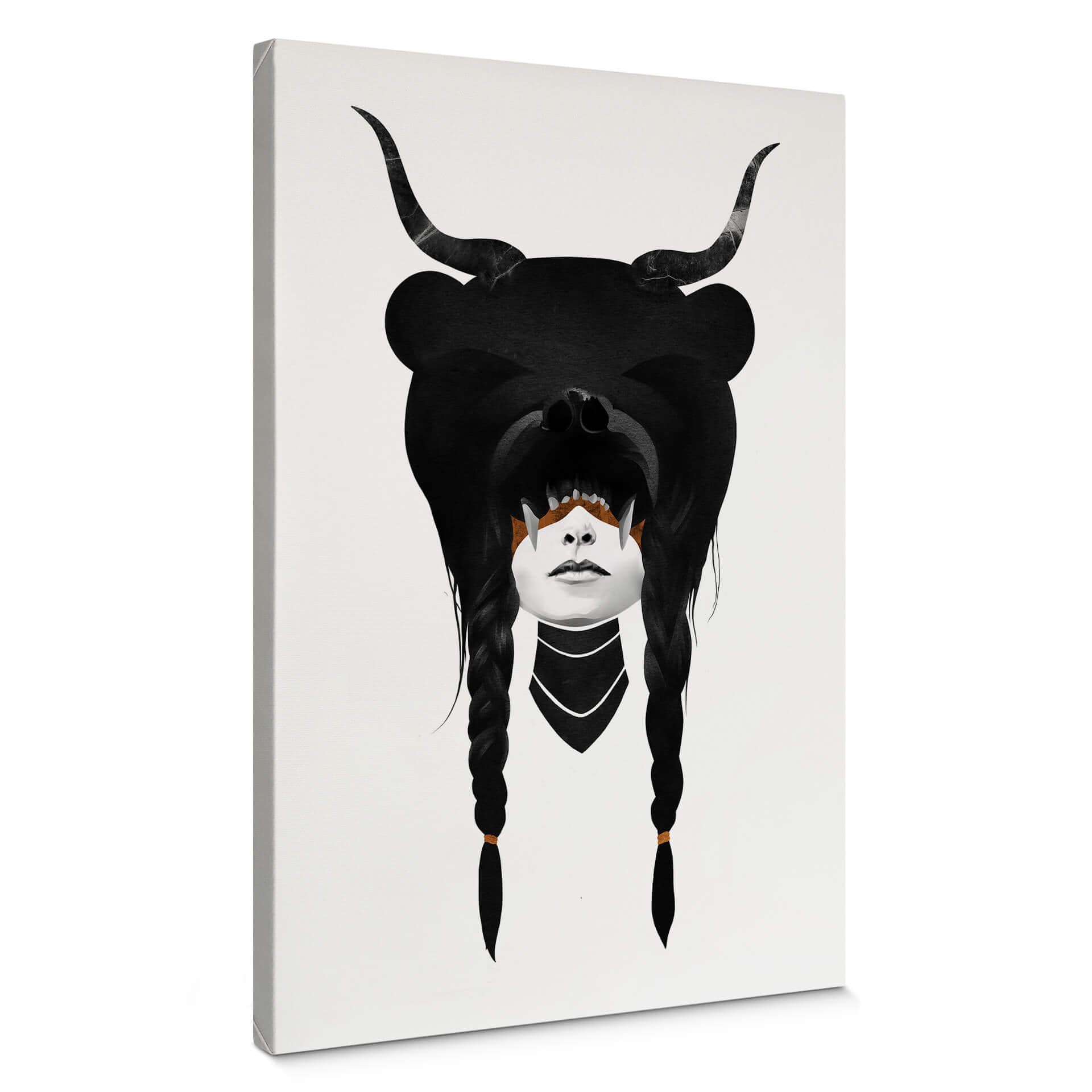 Canvasbillede - Ireland - Bear Warrior
