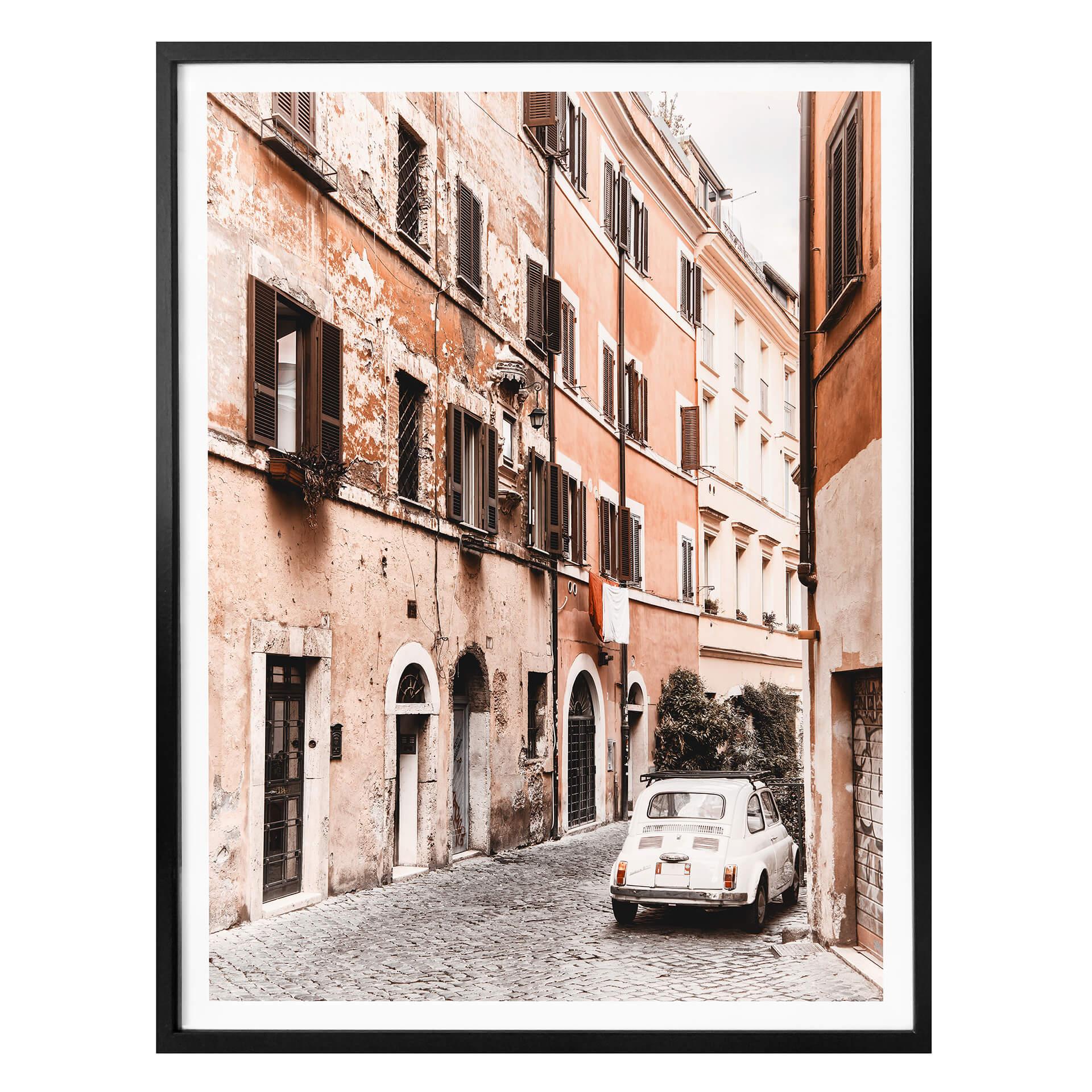 Póster Hugonnard - Callejón en Roma