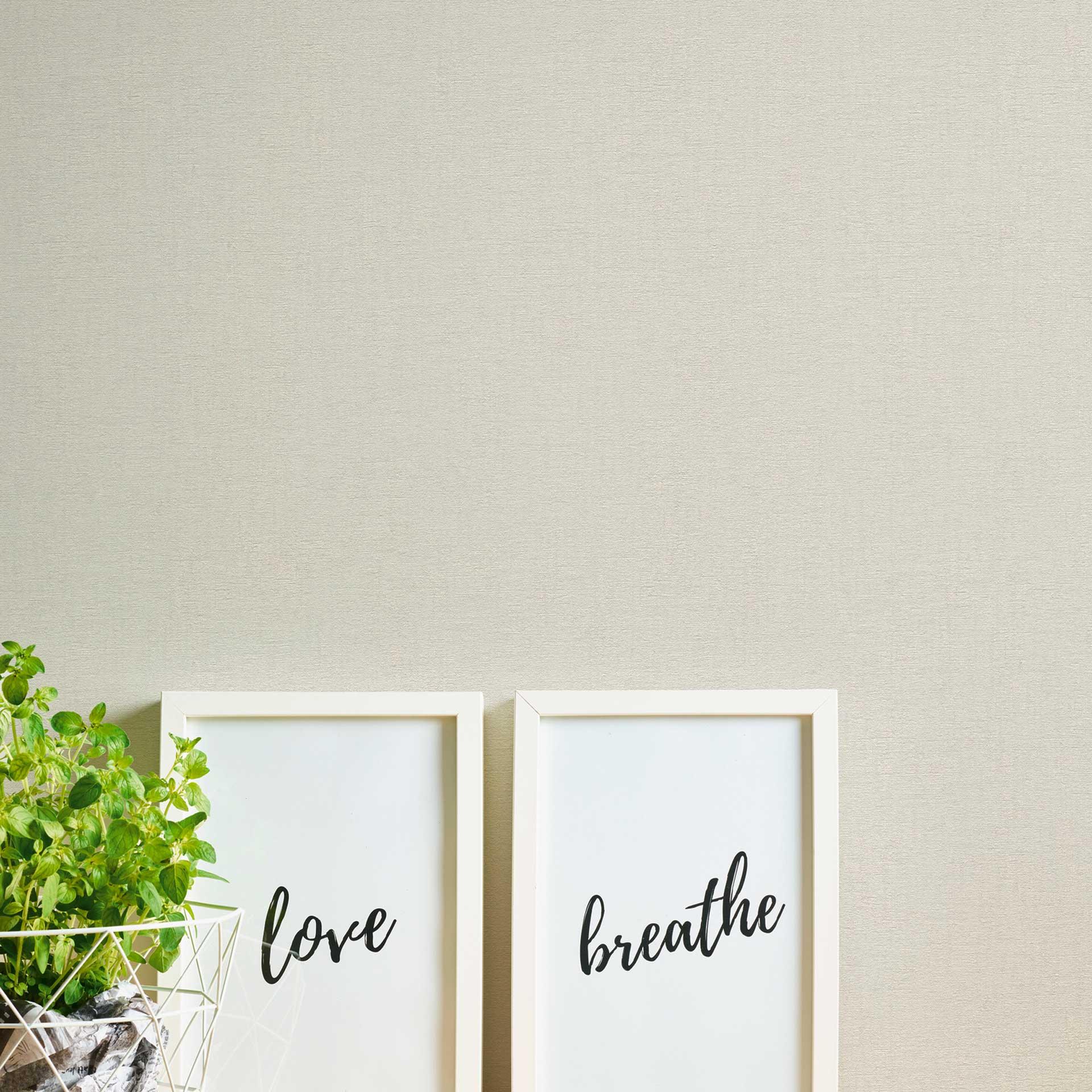 Papel pintado moderno blanco - papel pintado tejido-no tejido unicolor liso para salón