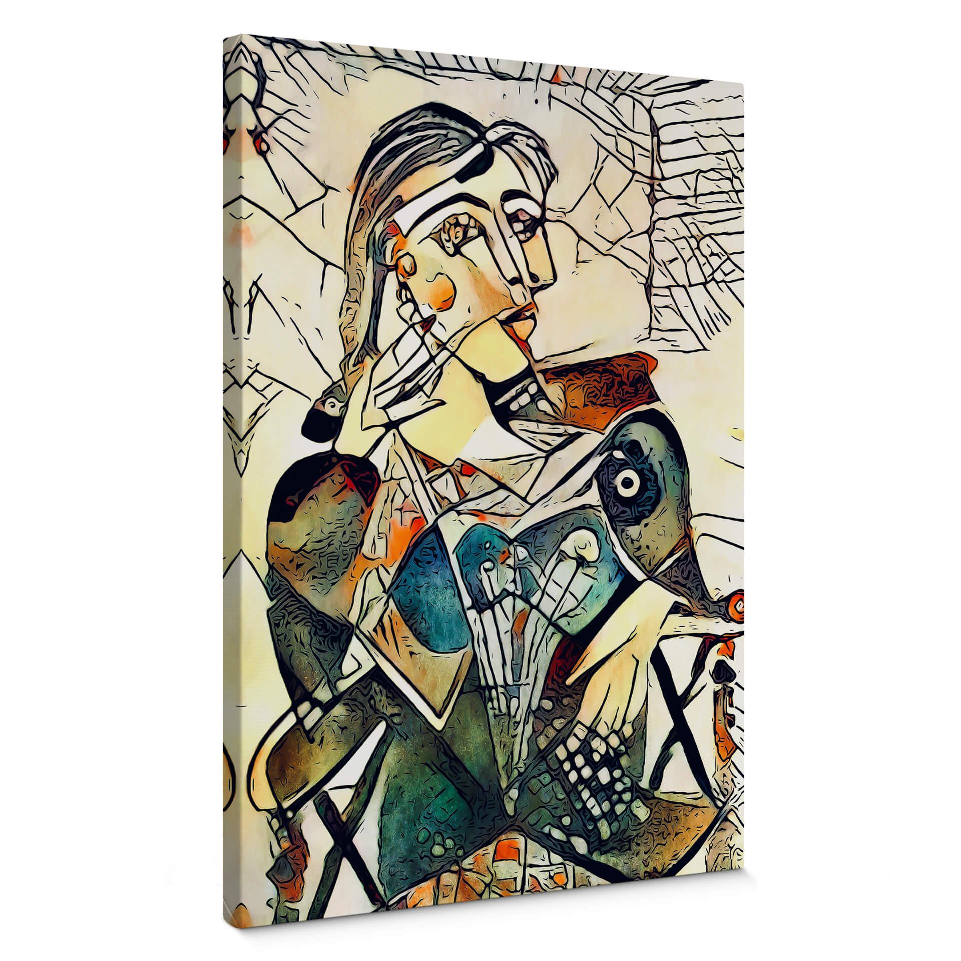 Lienzo Zamart - Homenaje a Picasso - Dora