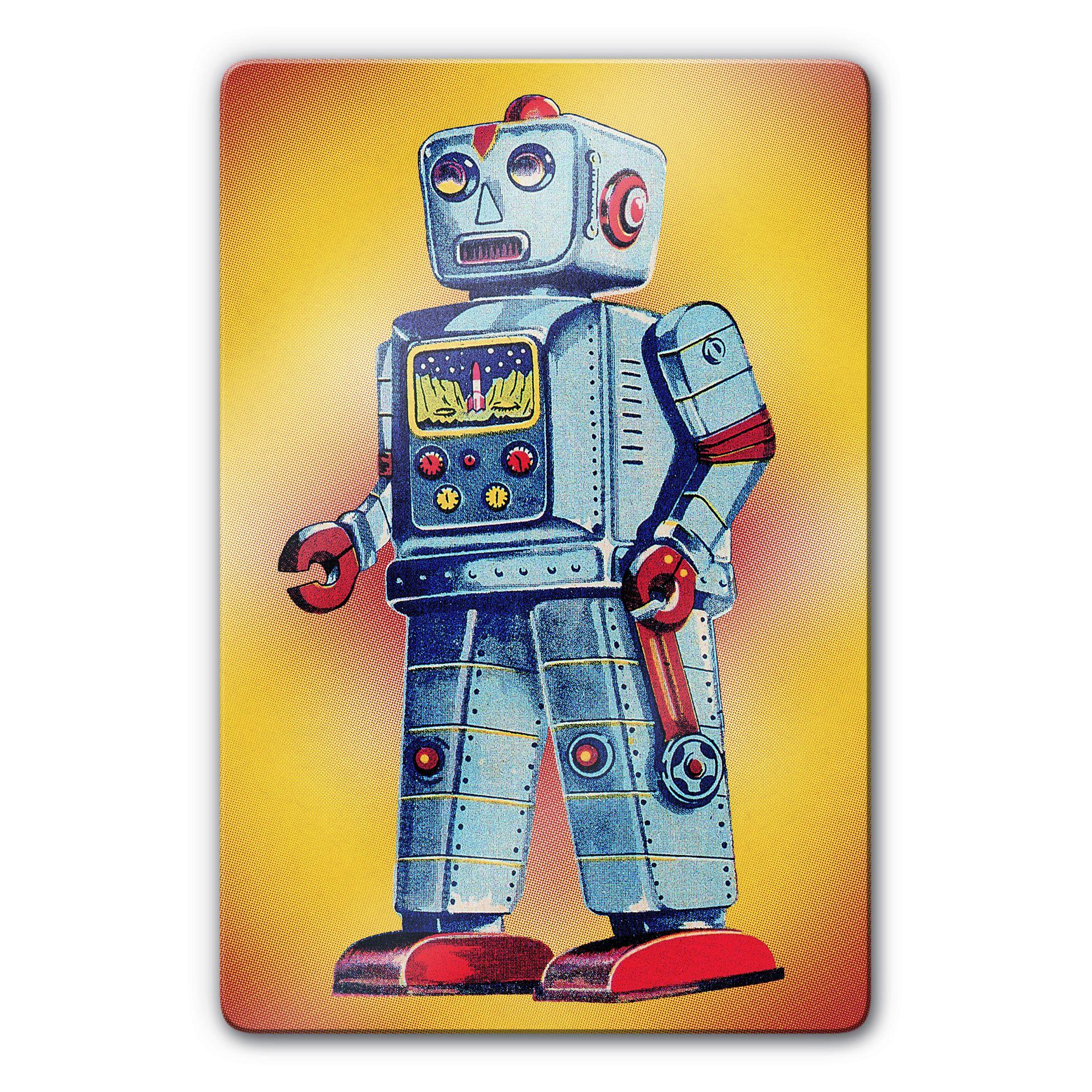 Glasbillede - Robot