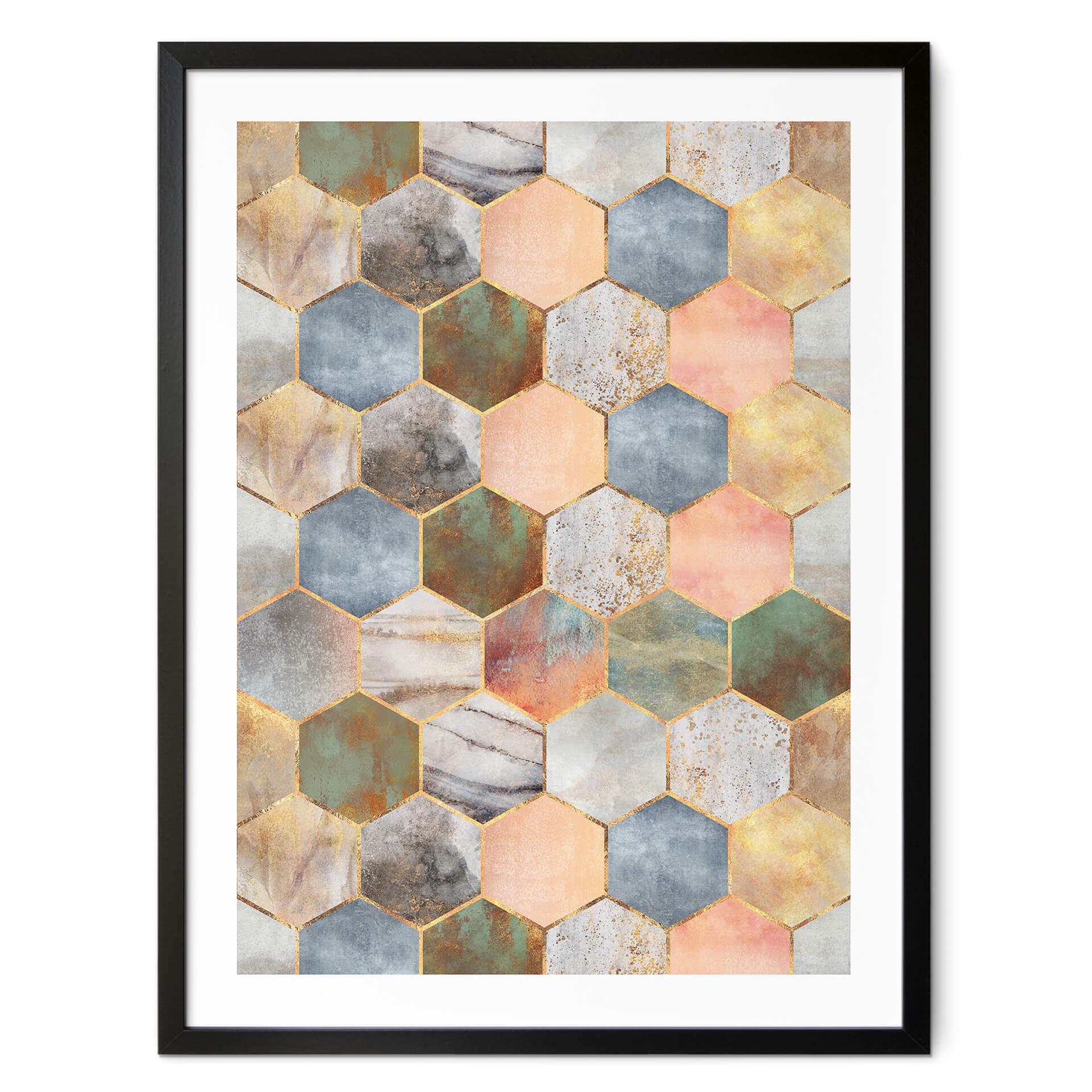 Póster Fredriksson - Mármol y nácar
