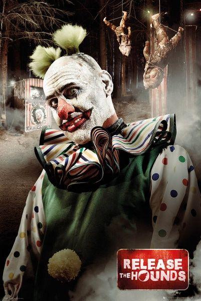 Poster, Film poster Release the Hounds - Clown 61x91,5 cm