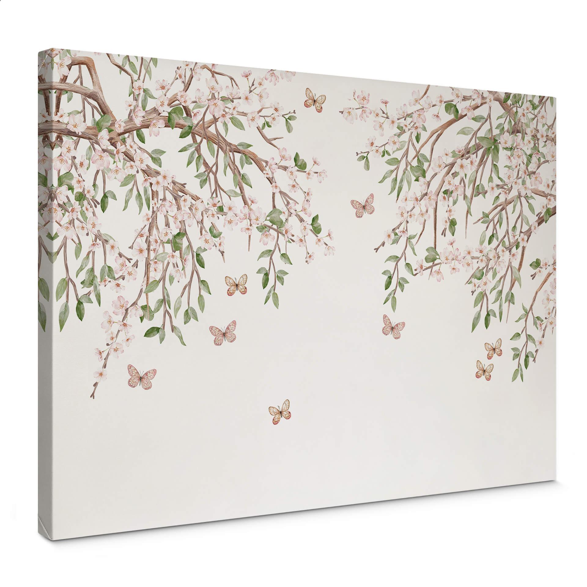 Lienzo Sir Edward - Flores de primavera