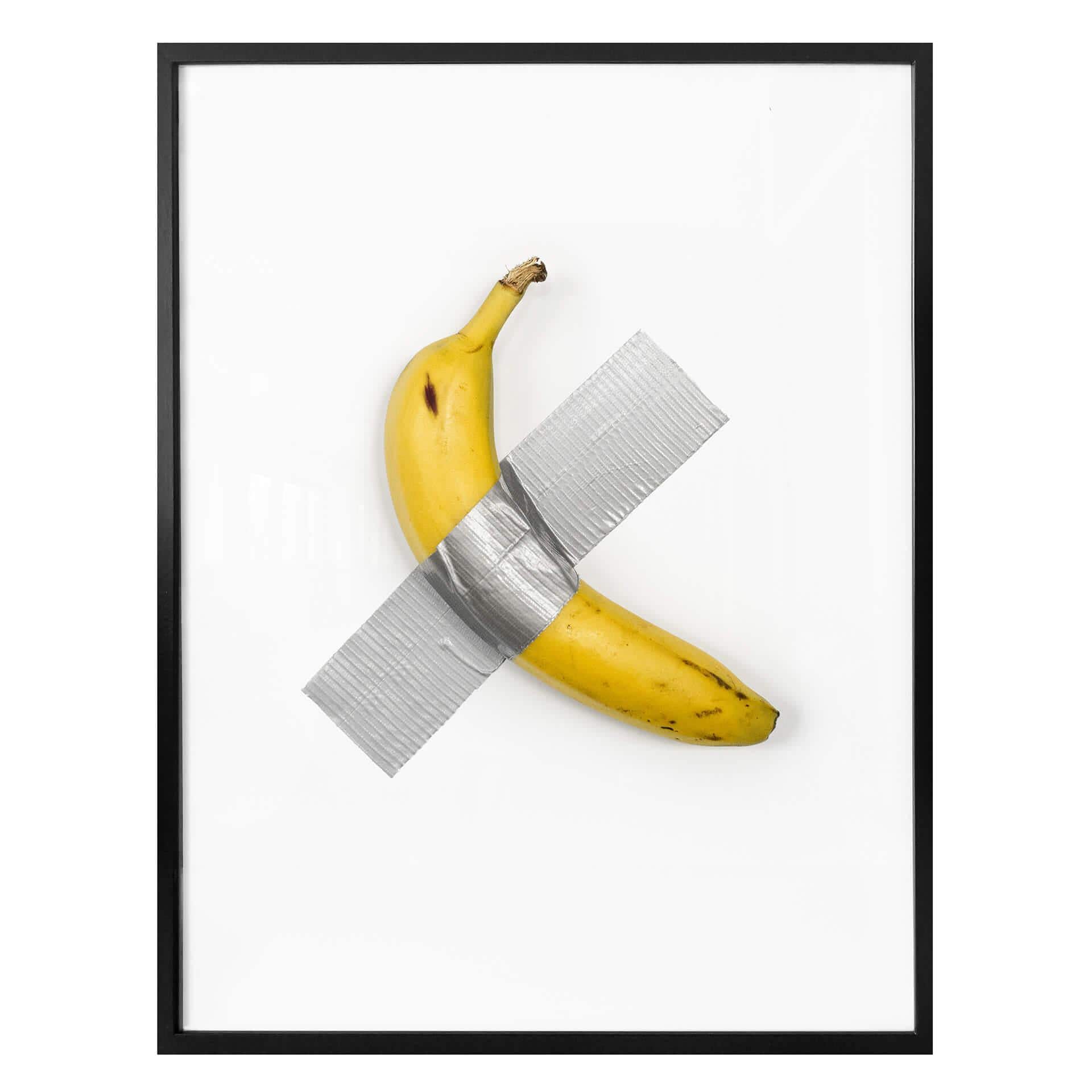 Plakat - Taped banana