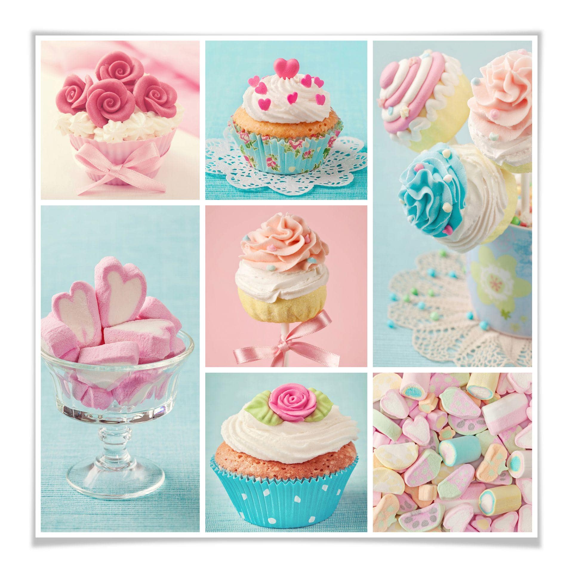 Poster - Cupcake-Collage