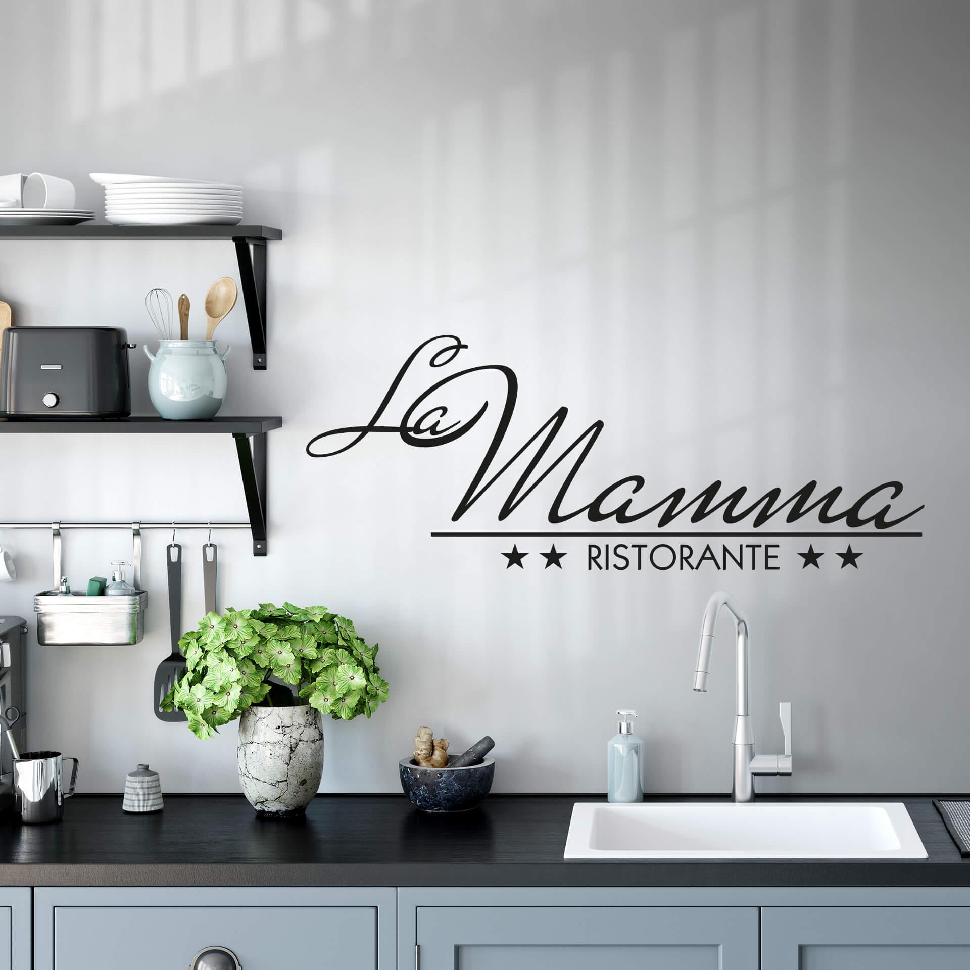 Wallsticker -  La Mamma