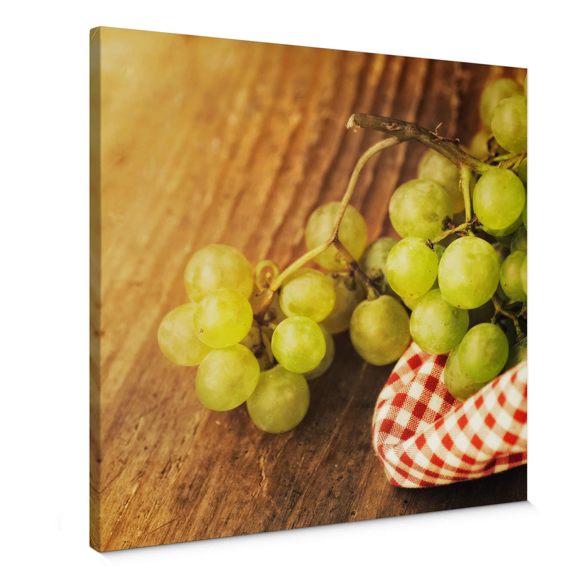 Cuadro lienzo Uvas dulces