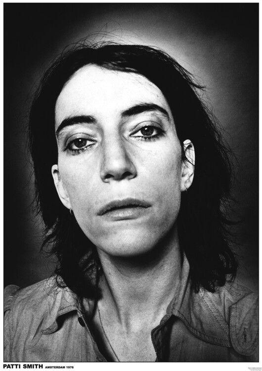 Plakat Patti Smith - Close Up Face, Plakat (59,4 x 84,1 cm)