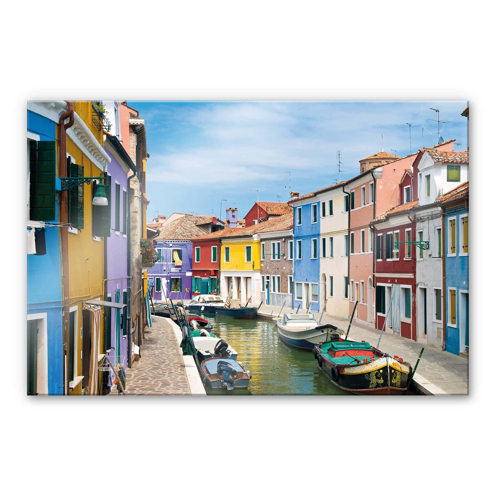 Akrylbillede Farverigt Venedig