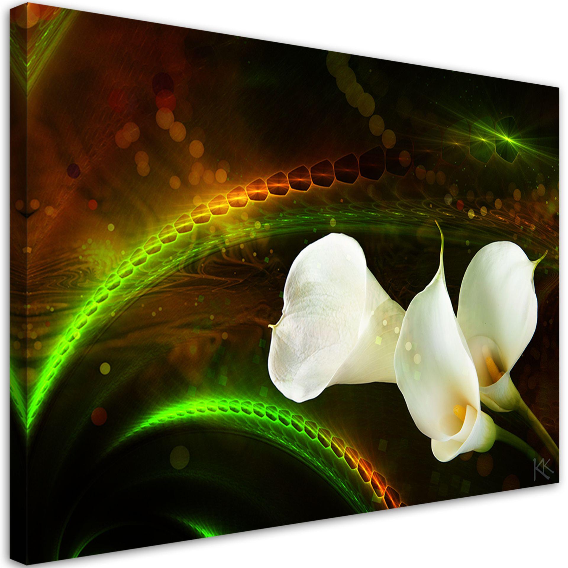 Canvasbillede, Kalien blomsterplanter