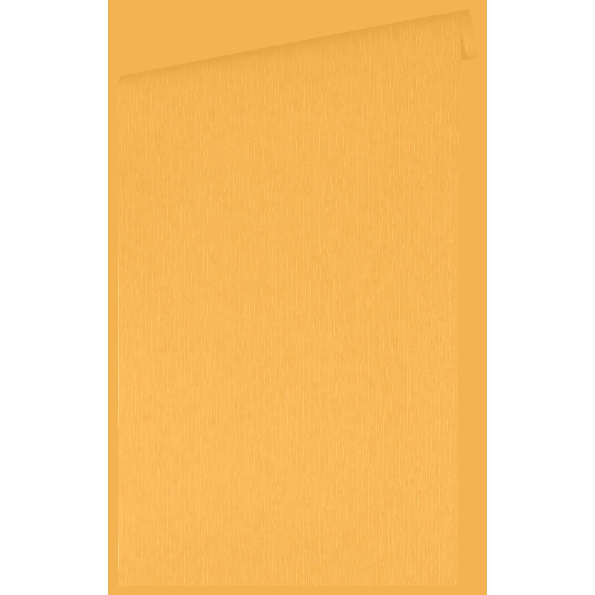 Papel pintado no tejido de lujo Versace Home amarillo liso de diseño
