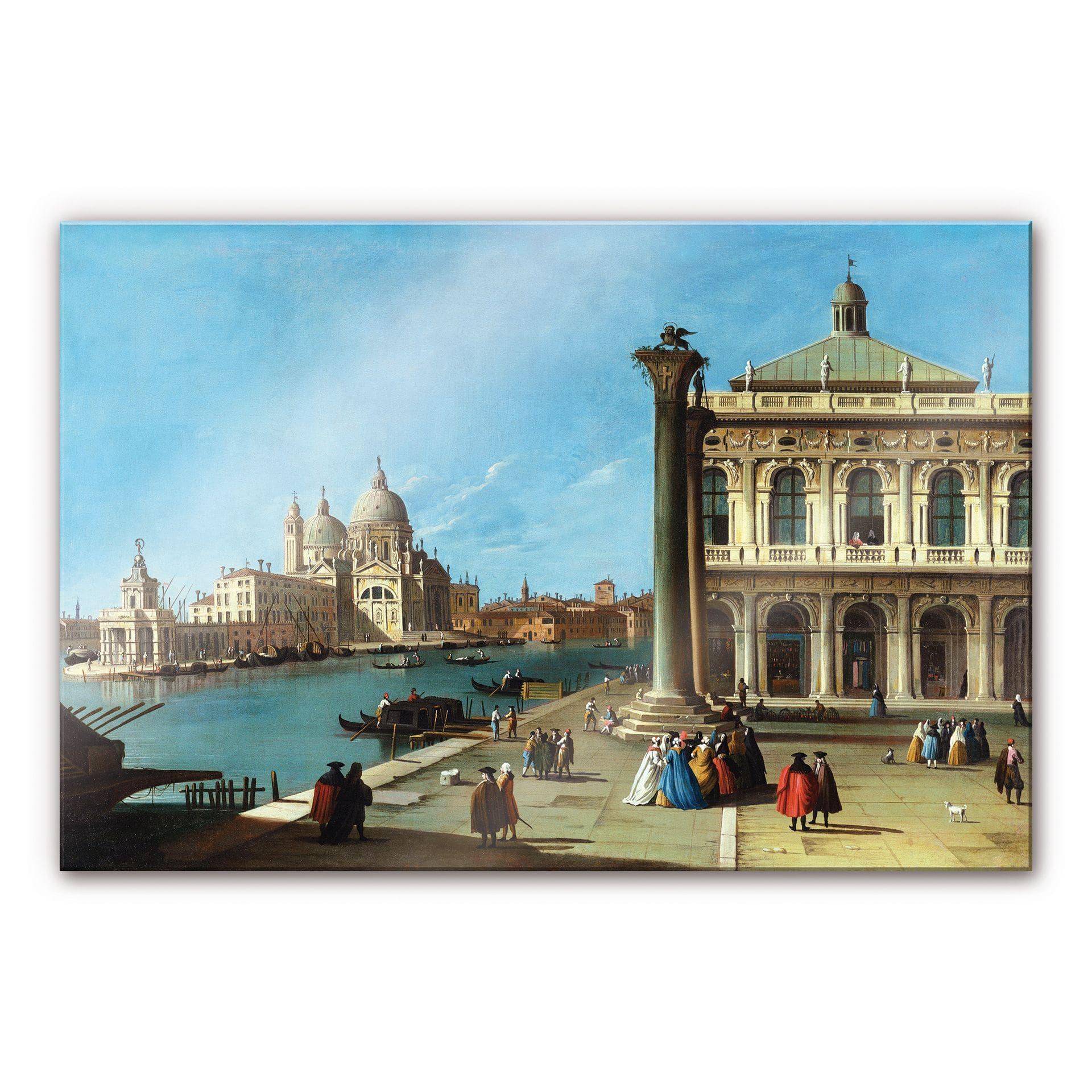 Akrylbillede Canaletto - Indgangen til Canal Grande