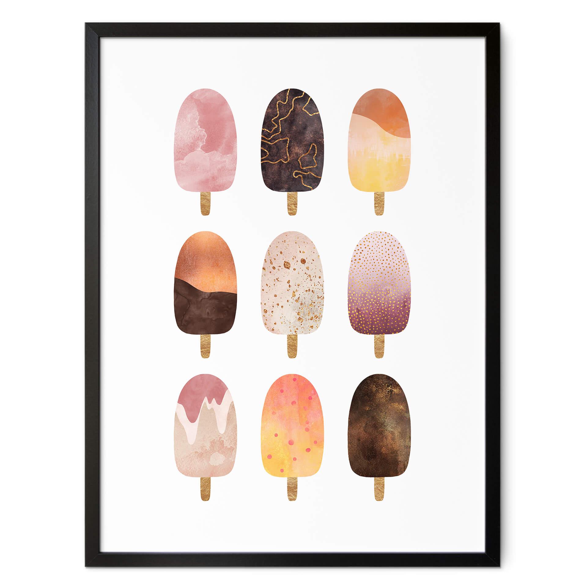 Póster Fredriksson - Variante de hielo