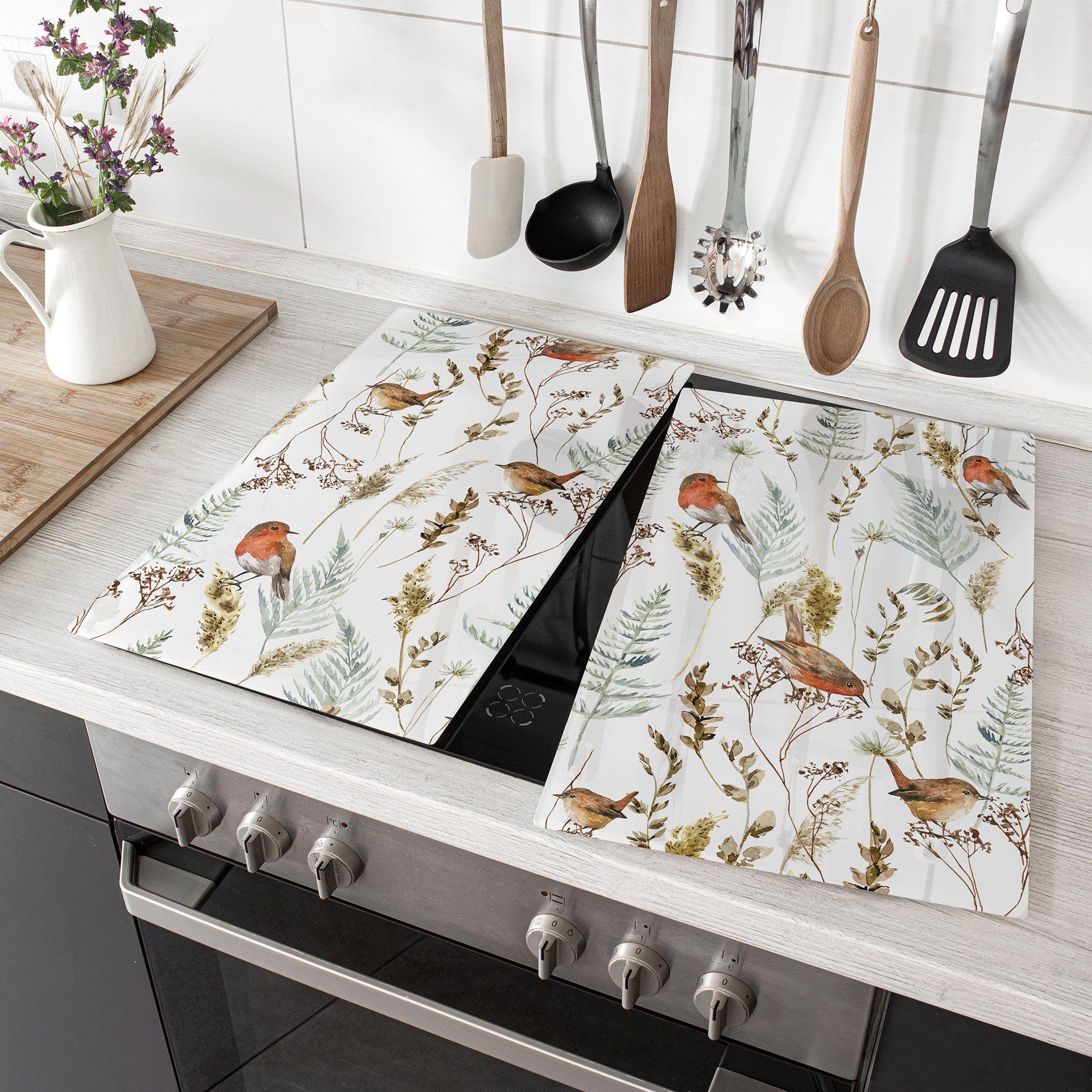 Dækplade til komfur med spurve og råger - UN Designs