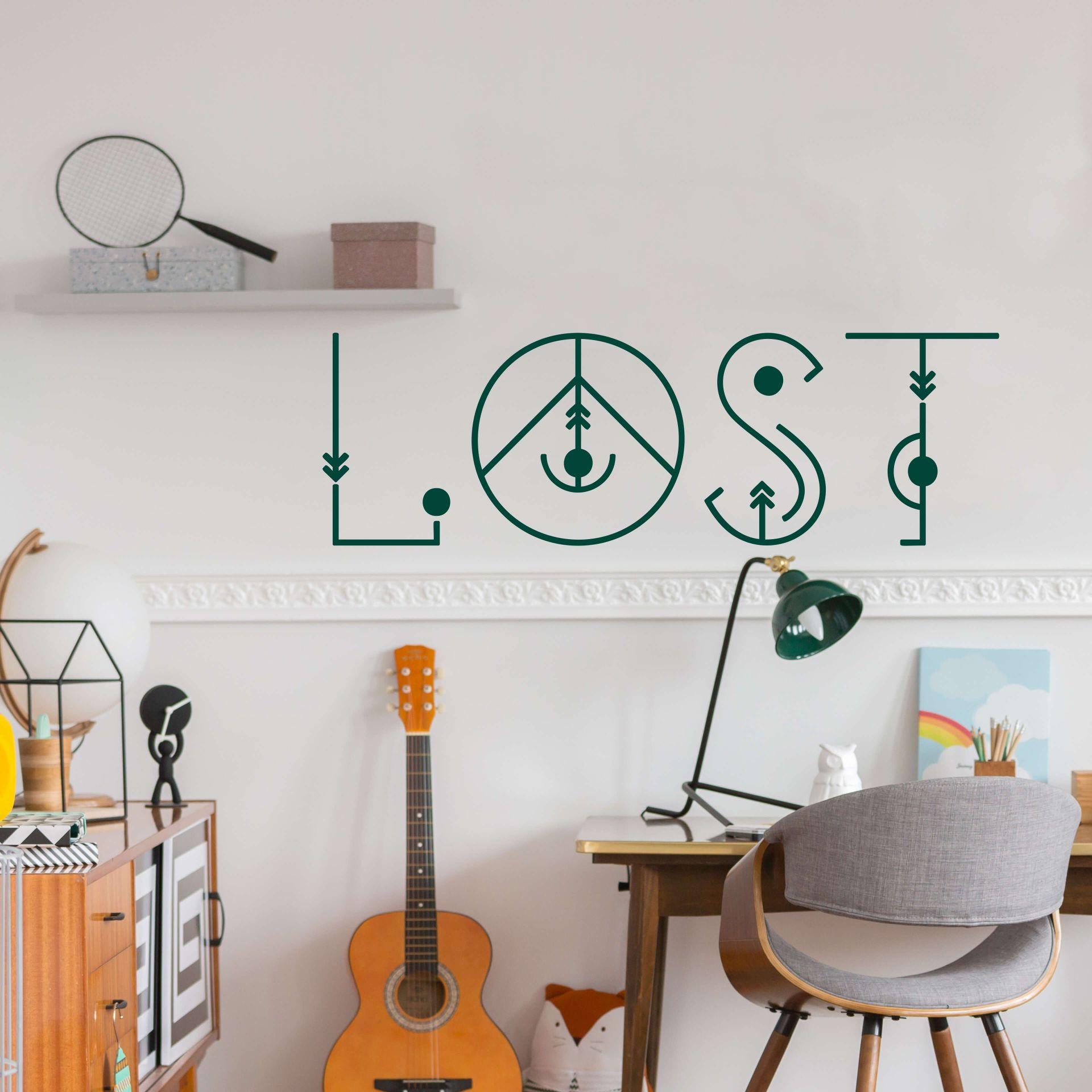 Wallsticker -  Lost  - Ungdomsordet 2020
