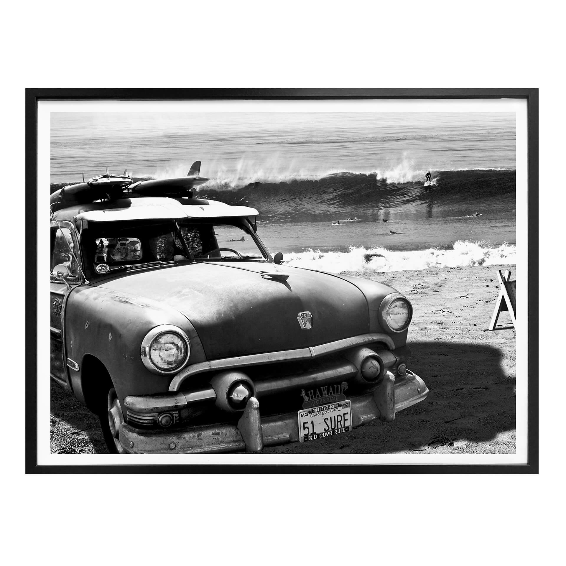 Póster Butterworth - Surf en Hawaii