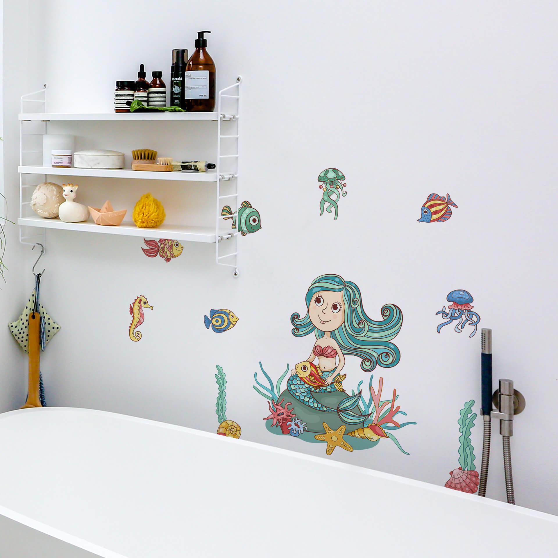 Sticker mural - Sirène 02