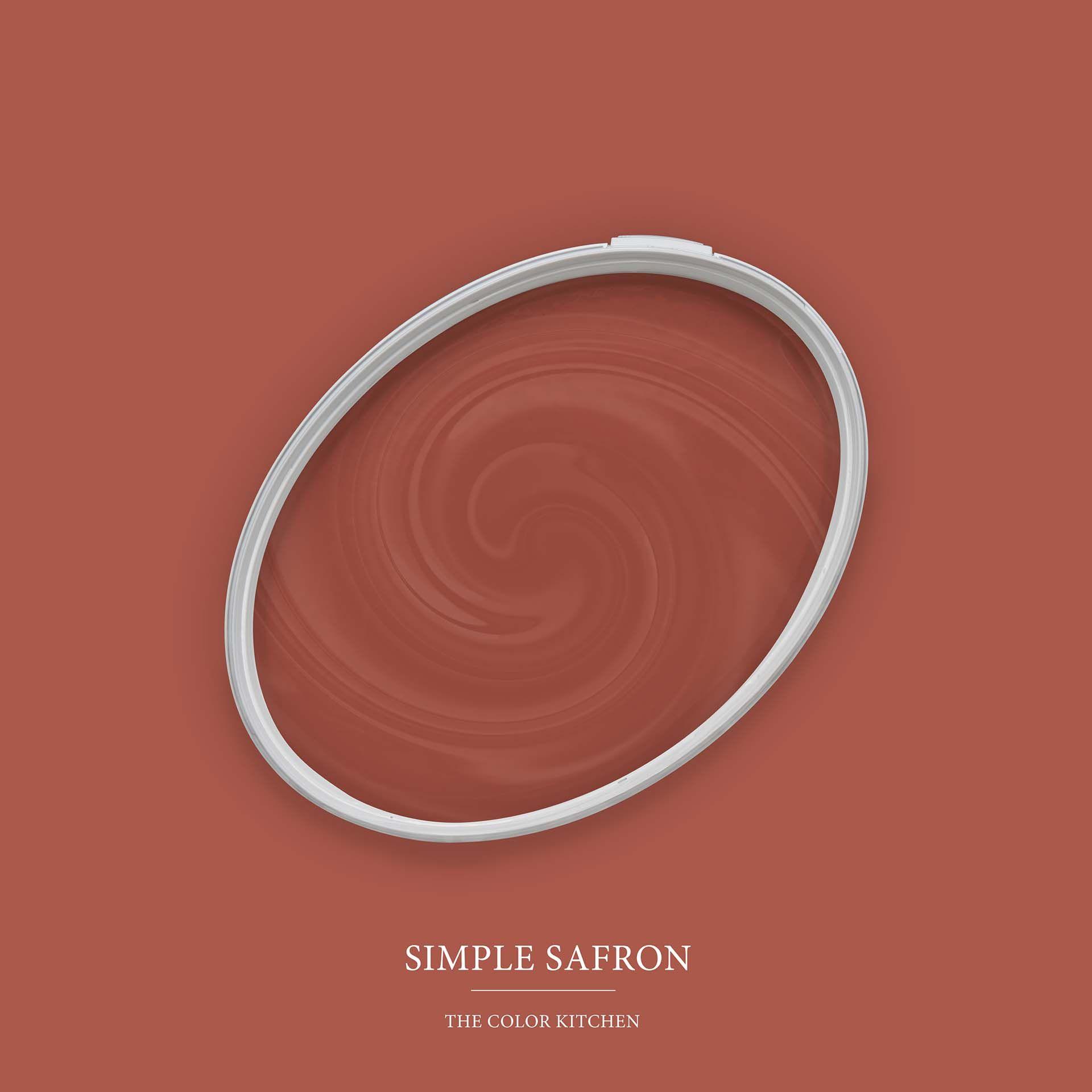 Vægfarve rød silkemat - COLOR Kitchen Simple Safron