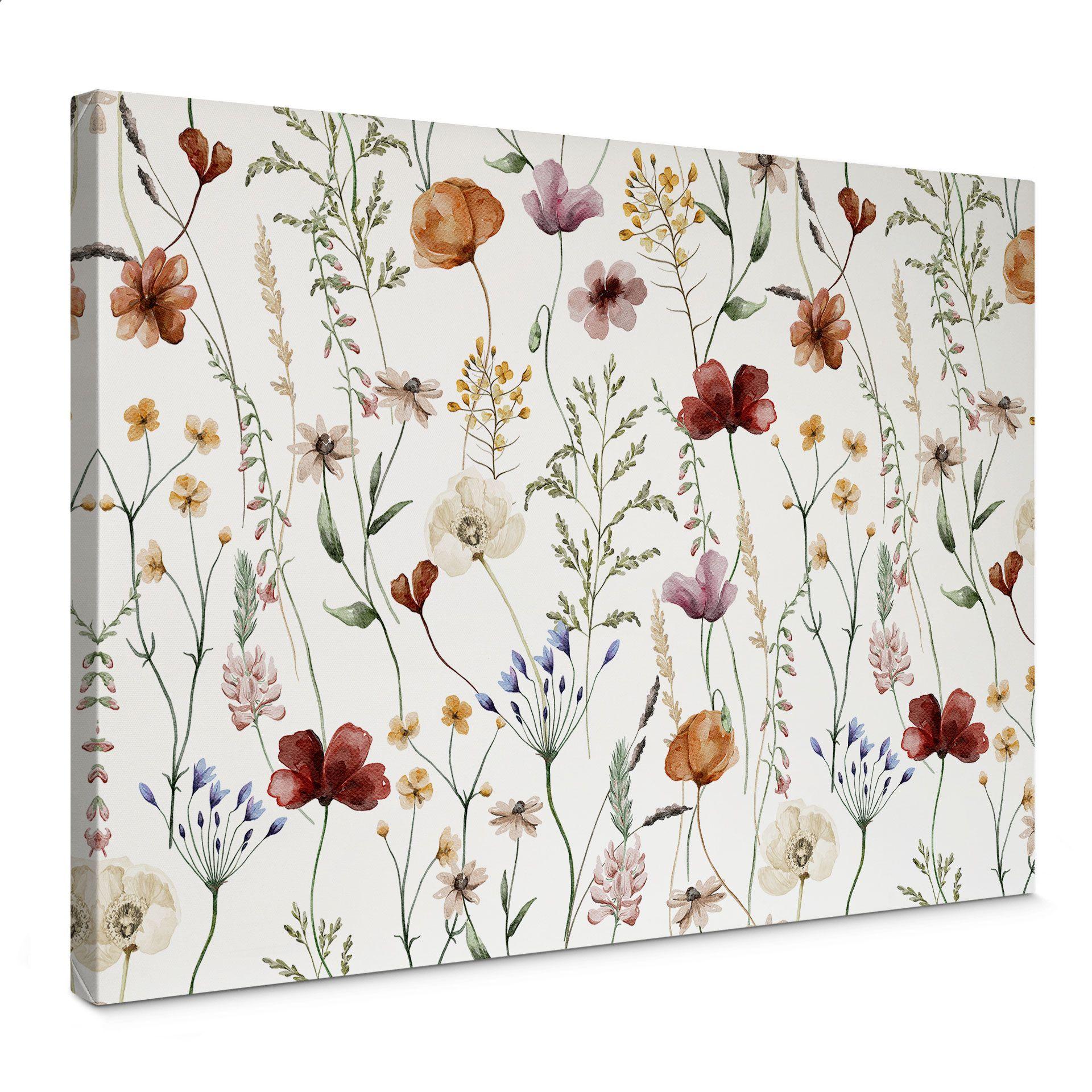 Cuadro lienzo Flores silvestres de colores - UN Designs
