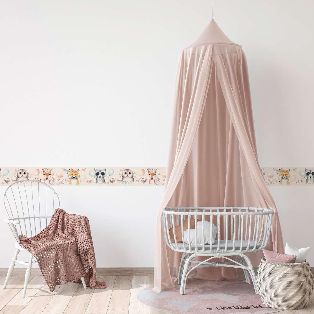 Tapet, fleece Kids Walls tapet beige, flerfarvet
