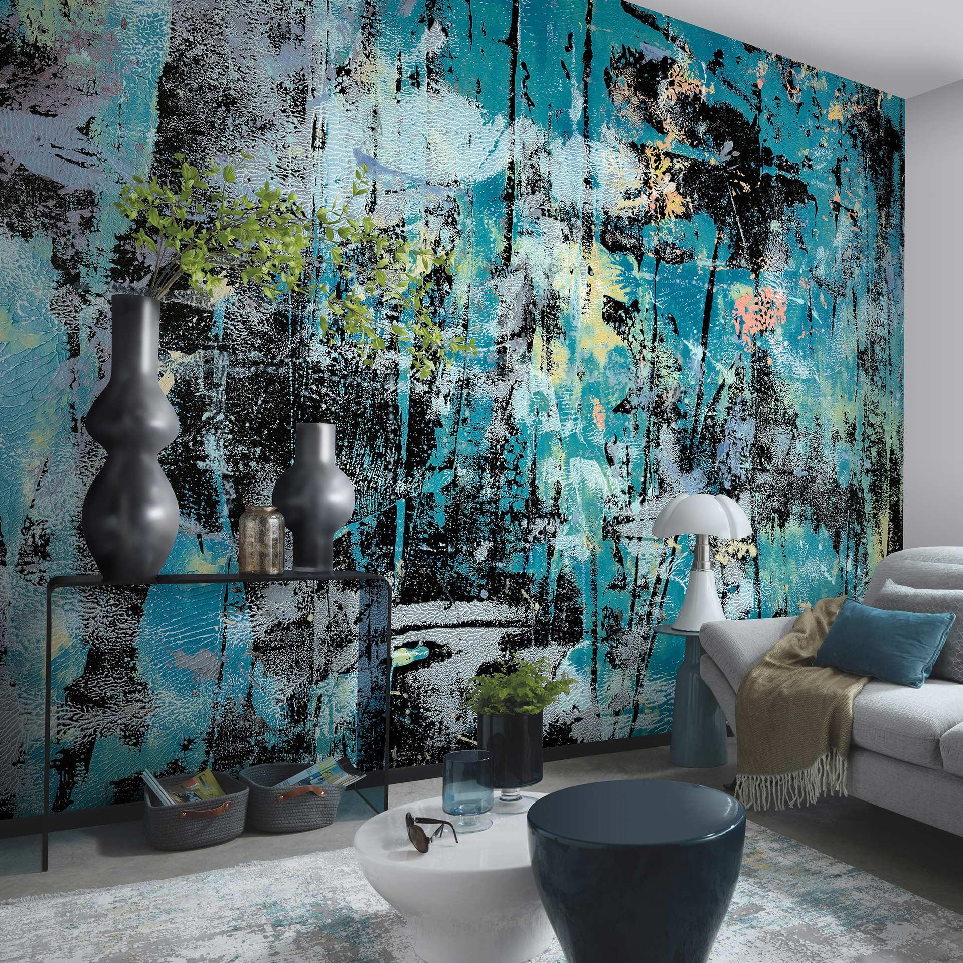 Digitalt tapet Into the blue i 400x270cm Fashion for Walls 4 af Guido Maria Kretschmer