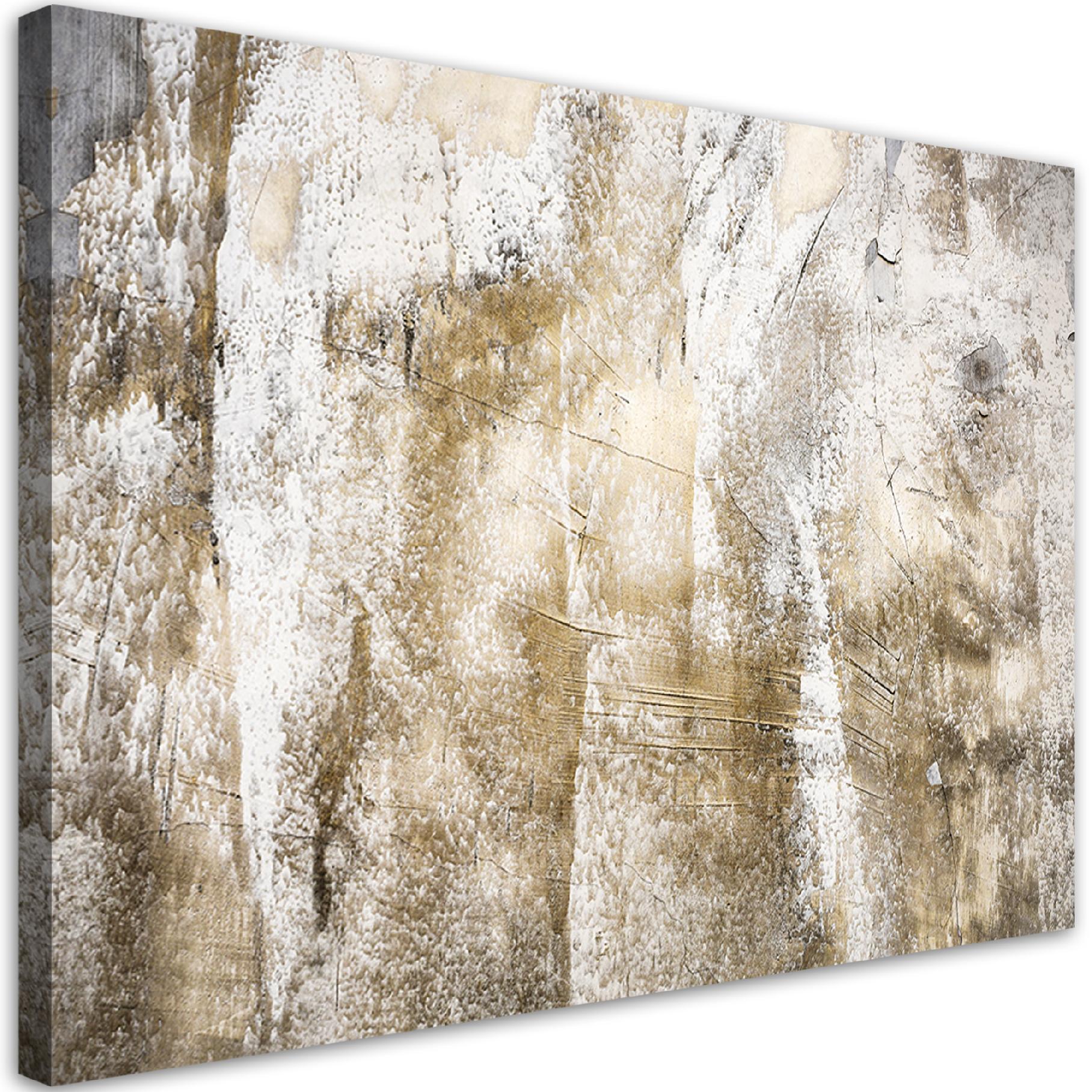 Canvasbillede, Guld abstraktion Vintage